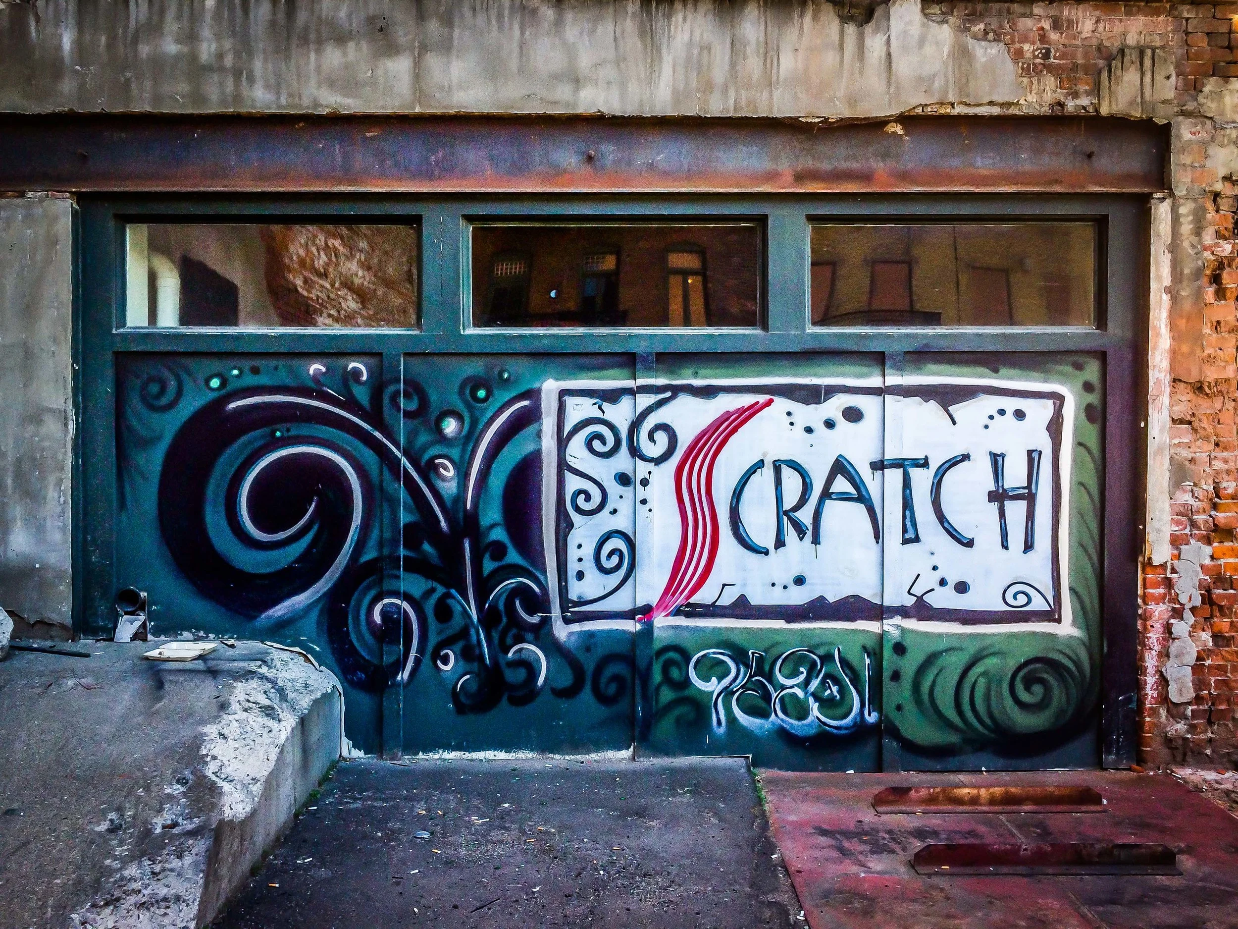 Behind, you guessed it, Scratch.