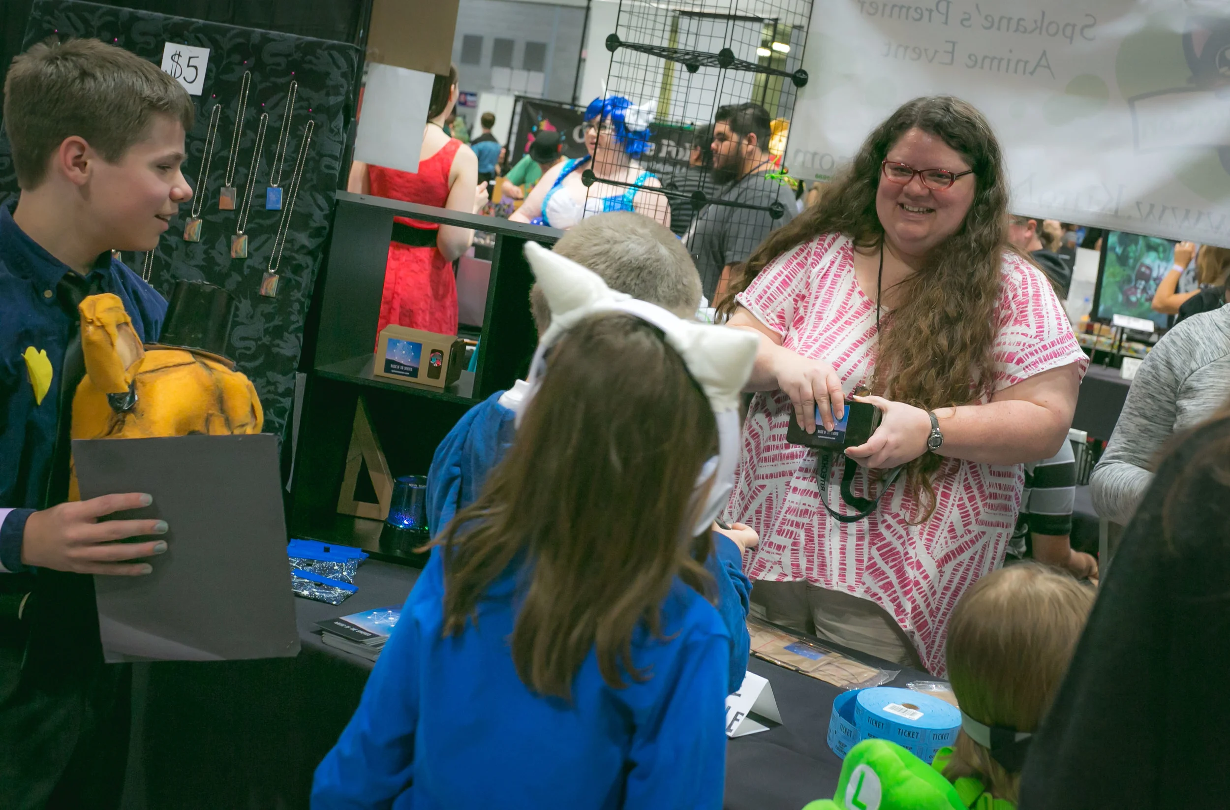 Rebecca Cook was here to chat up the super cool web-series of which she's a part.&nbsp; Music of the Spheres, a live-action Virtual Reality series.