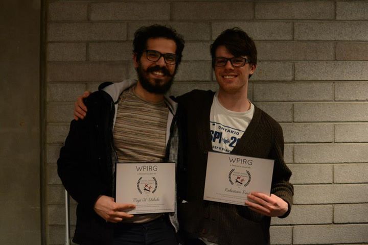 2014 Social Justice Award Recipients Majd (left) and Rob (right)