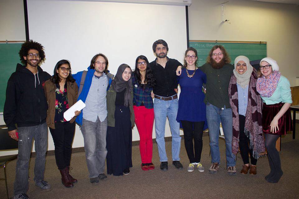 Some of the current 2015/2016 Board Members with former 2014/2015 Board members.