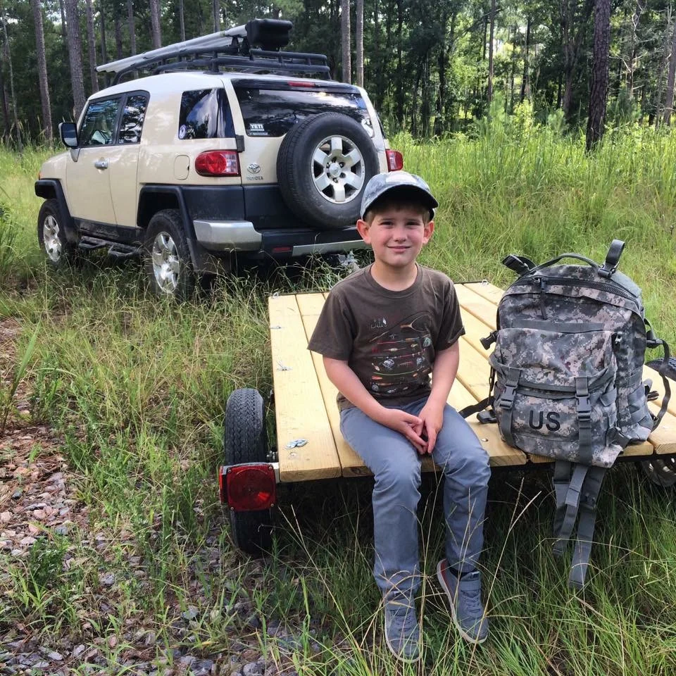 I took my oldest son Cooper on his first real scouting trip....