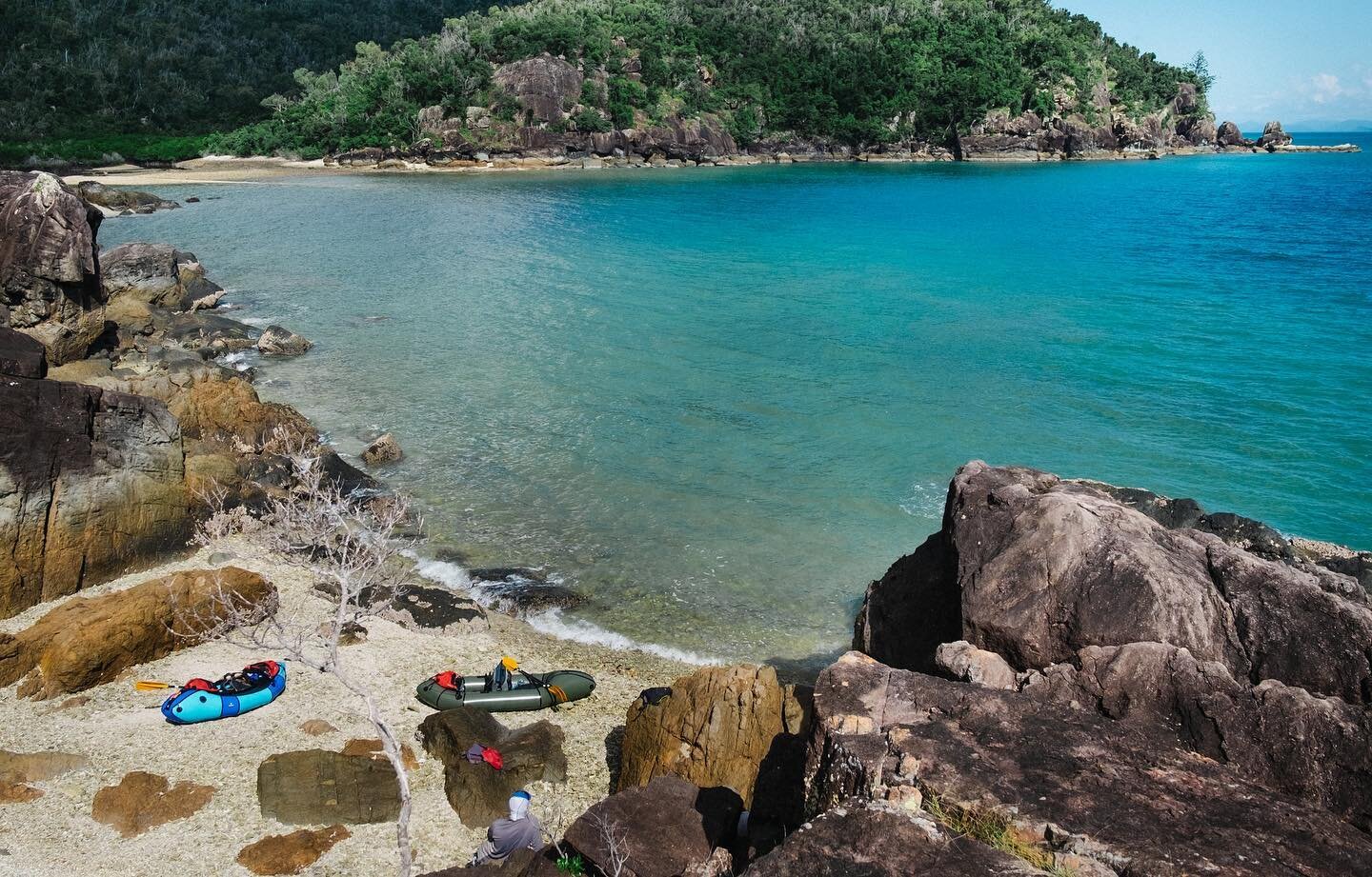 Nearshore coastal journey&rsquo;s in your packraft can be a fantastic way to explore some harder to reach spots. Checkout one such trip we completed along the beautiful coastline of Queenslands Whitsunday Islands National Park. Link in bio.

#thisisp