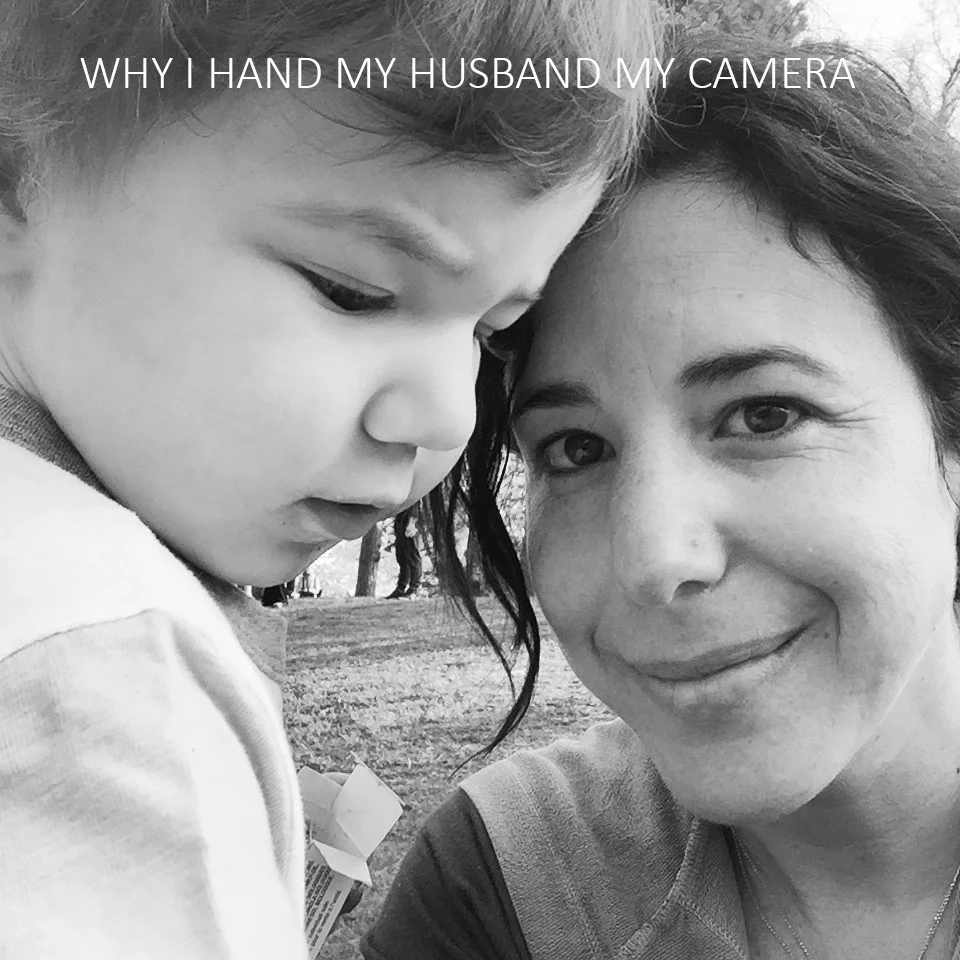 Ever notice when you look back through your photos that you’re rarely in them? Often we mothers are the ones taking most of the photos. It’s partly because we want to freeze time & remember how crazy cute our children are. It's also because we tend to be with our kids more than anyone else. As a photographer myself, this is my constant conundrum - I have so many pictures of my life, the people I love, the places I've traveled to. But I’m hardly ever in any of these pictures. It’s not that it really bothers me immediately, but as time passes on and these pictures act as little portals for my memories, I want to be IN them! Hey - I was there too! It has to be said here, that my husband is an amazing person. And he’s arty & talented too (gush gush). Over the years he’s become really good at taking pictures (by proximity to me, it was bound to happen right!?). He takes lovely images of our son when they’re spending time together. So between the two of us we have tons of great shots of our kid. It’s me who takes pictures of the two of them, father and son. And so, I have to make a conscious effort to hand my husband my camera (or anyone close by if need be). It’s a wonderful feeling to look at the photos of me with my son over the years. But the real reason I make sure I’m in our family photos, is for him. It’s so he can always look through our photos and see both of his parents loving him up and doing life together. It’s for his memories & reflections, just as much as it is for mine. Whether it’s your camera or your phone, please mamas, I encourage you to hand it over! You’ll be so happy you did. I promise. x