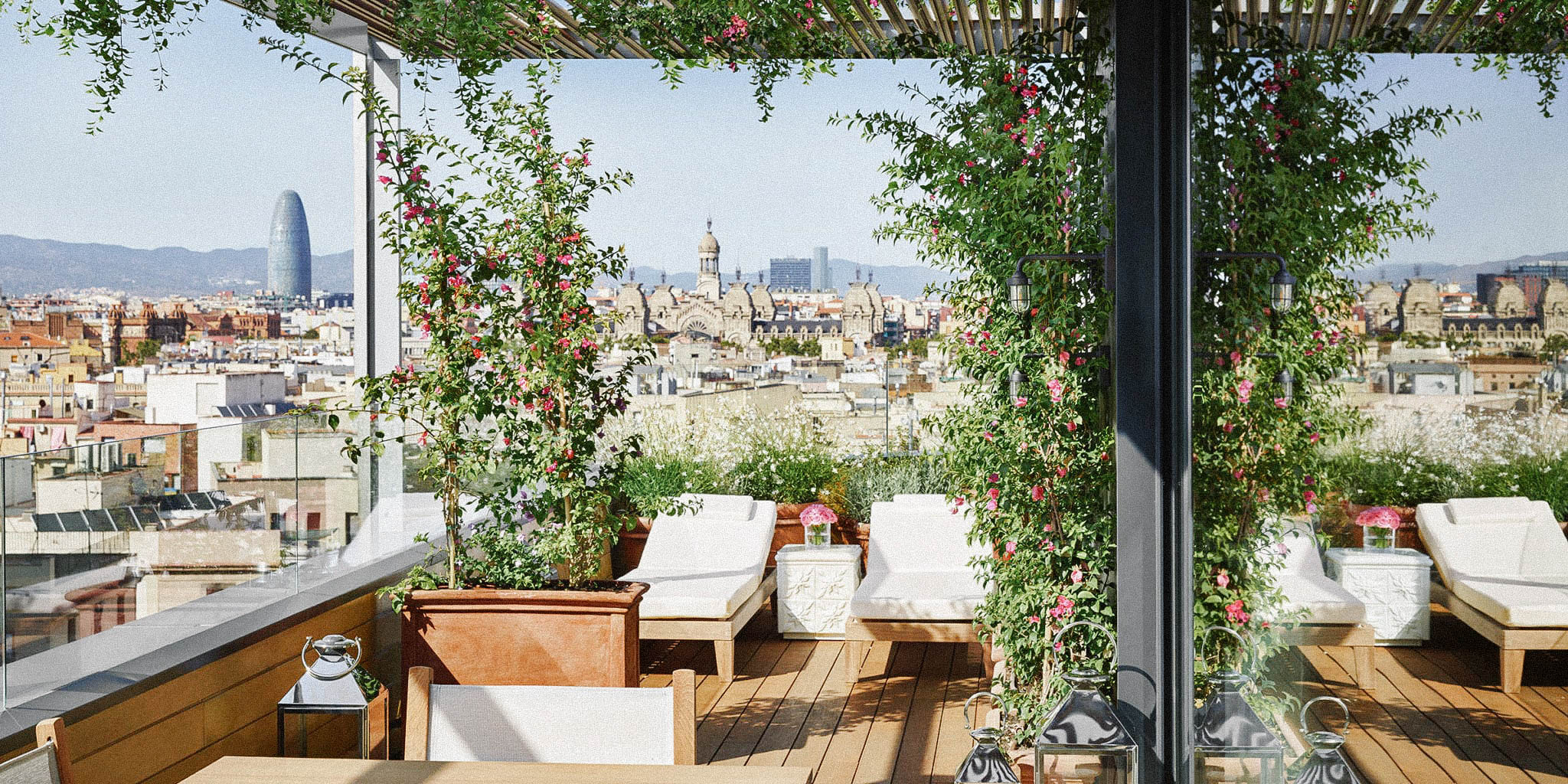 PHOTO: ROOFTOP AT THE BARCELONA EDITION | COURTESY