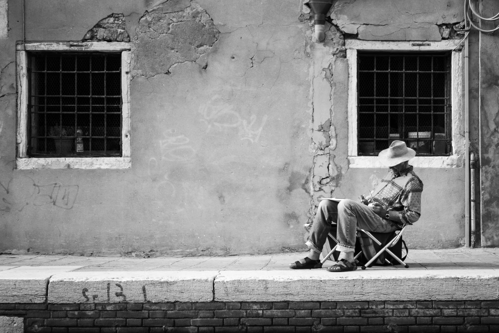 Venetian street artist