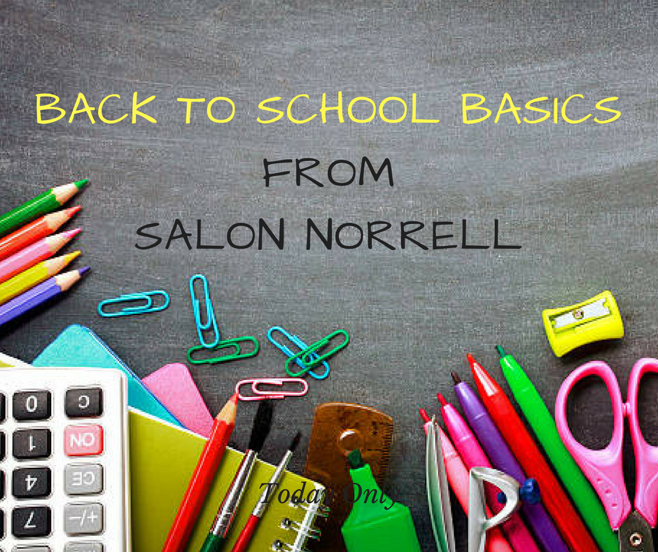 Get Schooled with Back to School Basics