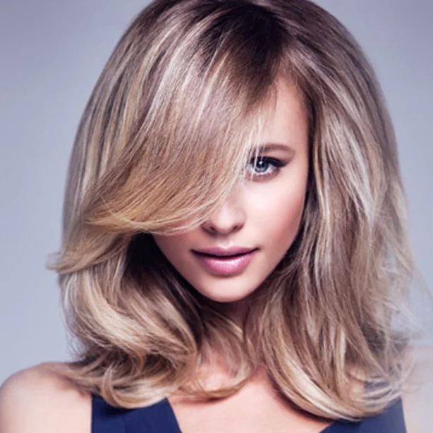   Hair Extensions   Pricing Varies  We use only 100% Human hair for its ability to maintain a radiant and smooth texture without using synthetic coatings like silicone. Equally important is the attachment method. No heat, glue, or chemicals means no 