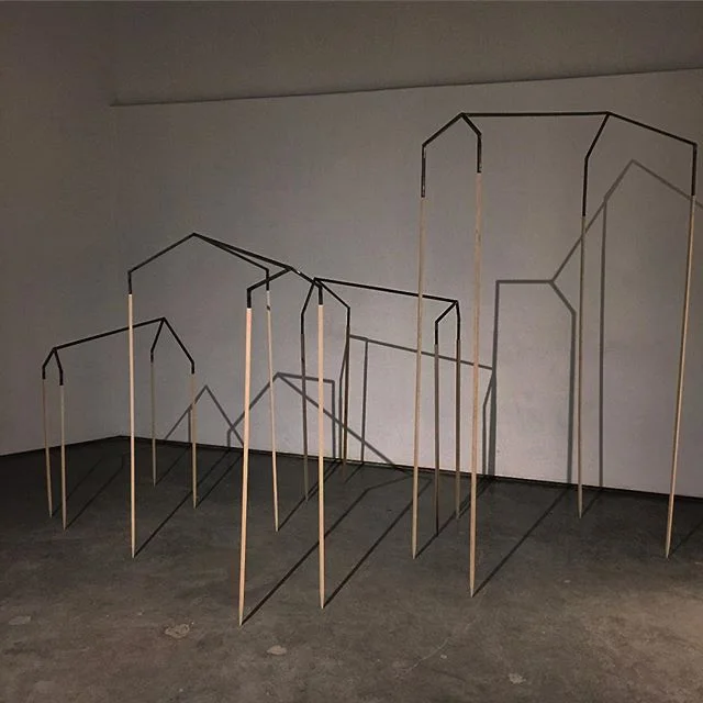 WIP moving forward to thesis mock ups/mid quarter crit 
#art #sculpture #fabrication #metalfab #woodfab #woodworking #minimal #minimalist #architecture #home #house #gable #terrain #topography #wip #mfa #gradschool #seattle #uw