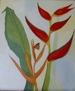 Butterfly and Caterpillar
