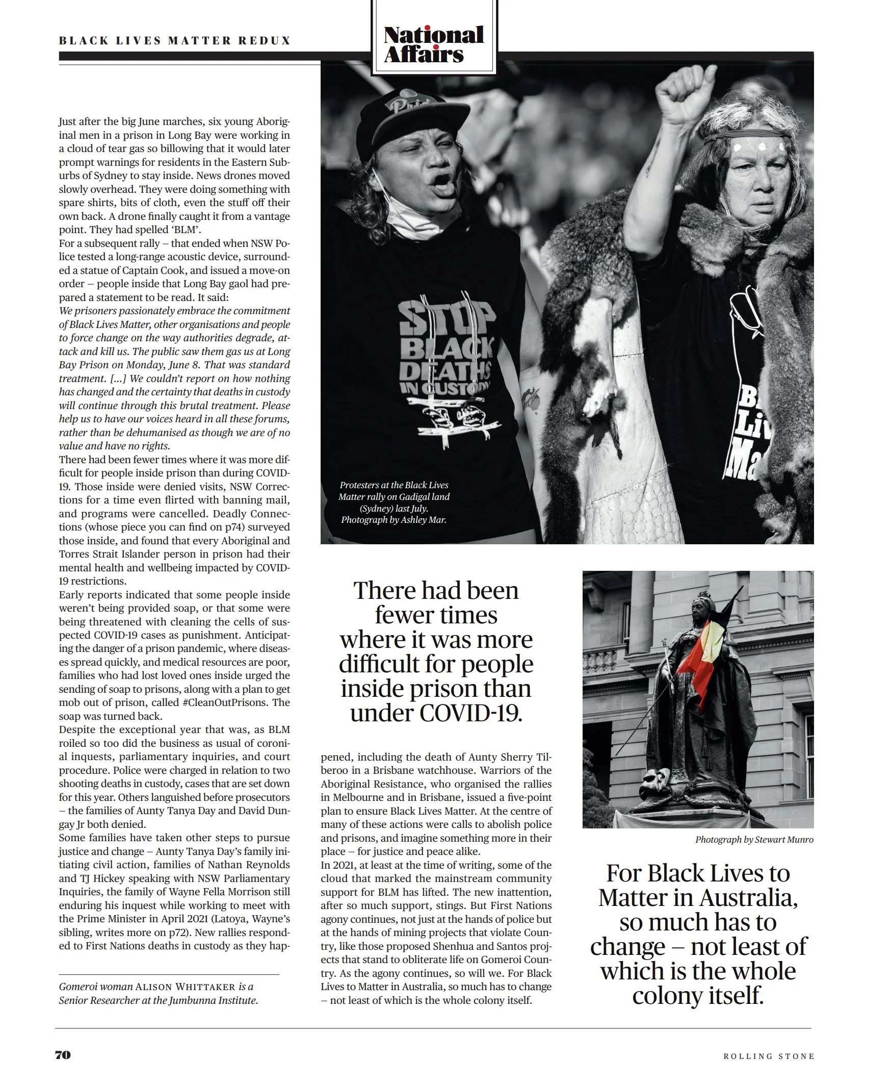 Rolling Stone Australia - National Affairs