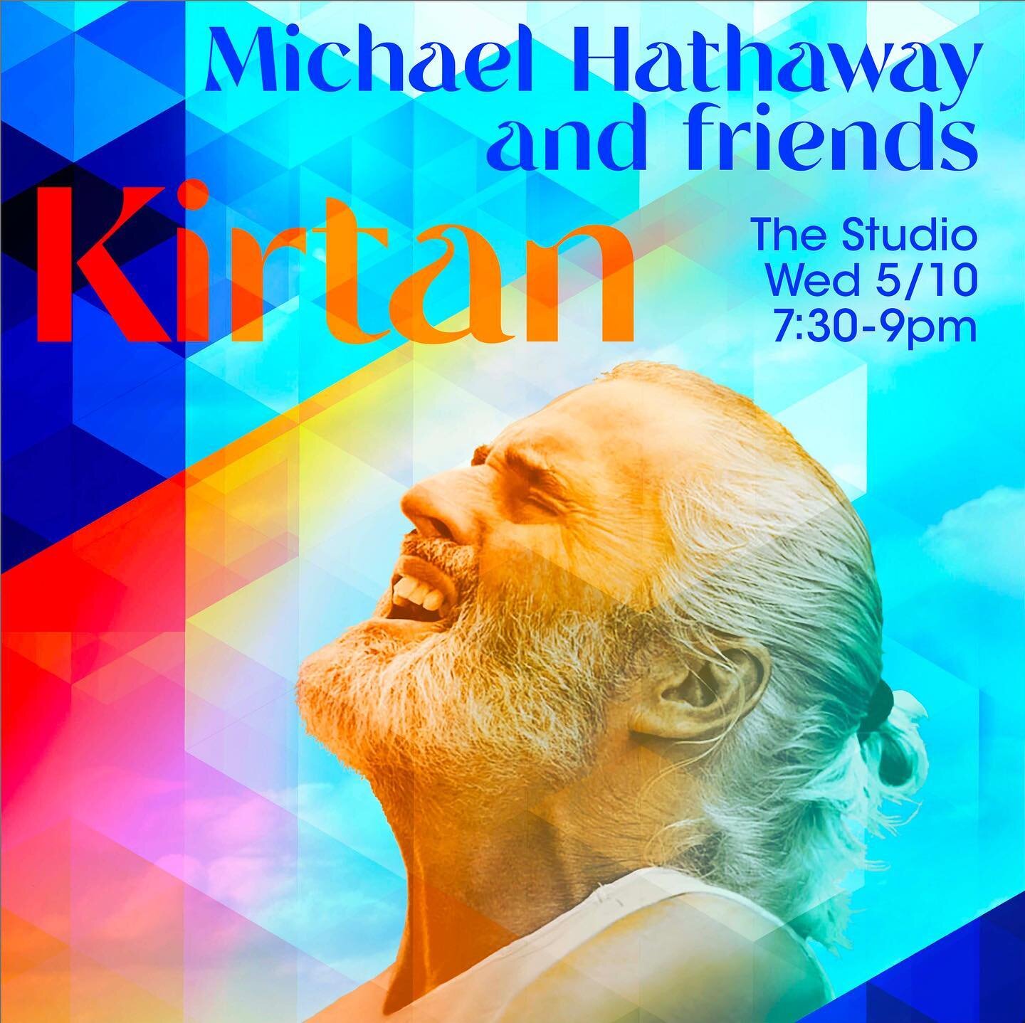 If you&rsquo;re near Reno, please join us Wednesday night for some kirtan! *Moran S t. location! (the studio has 2 locations)
