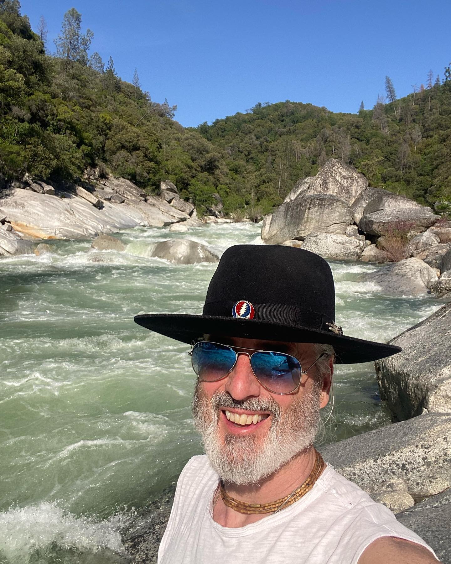 Jai Ma! The Yuba river is running strong and clean! She reminds me of the color of Ganga Ma in the Himalayas. May all the rivers be clean and flowing free!