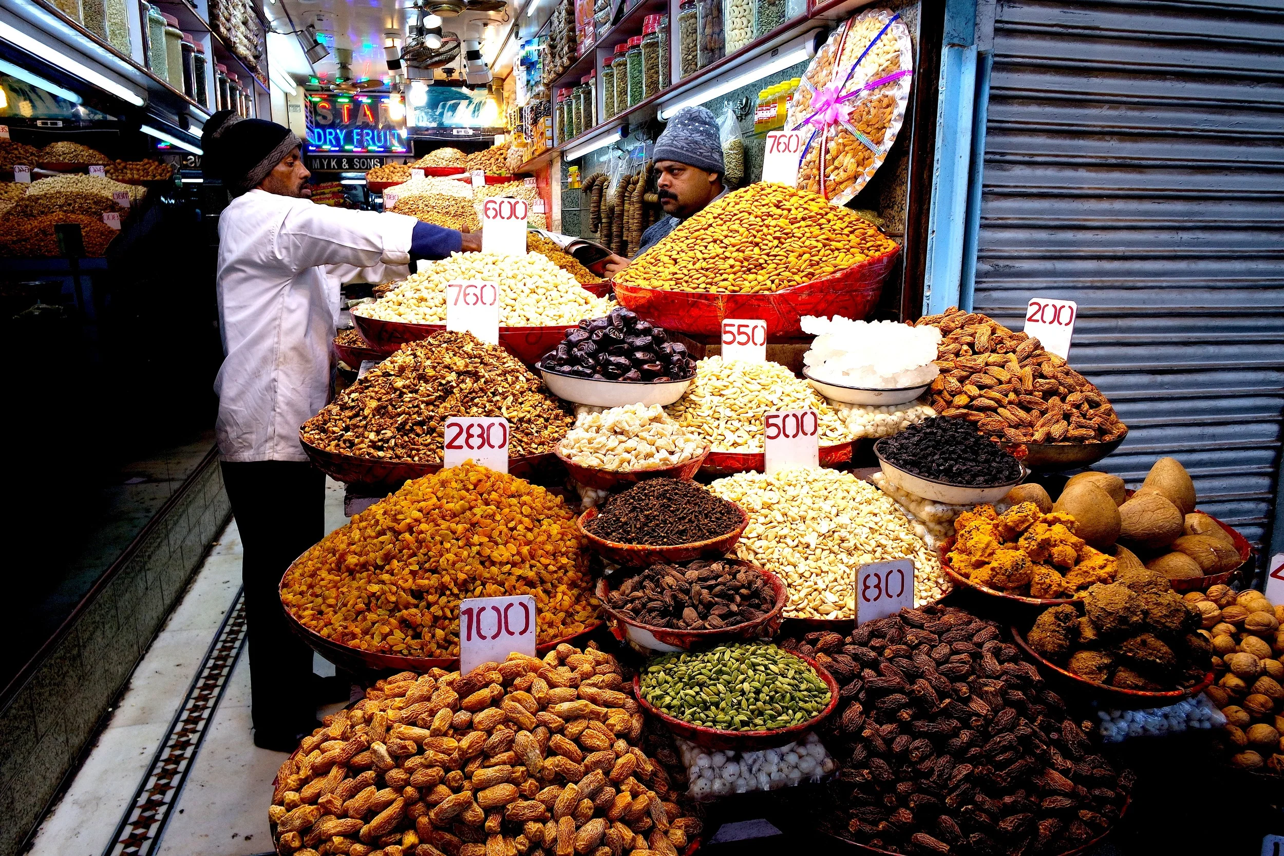 Old Delhi Spice Market