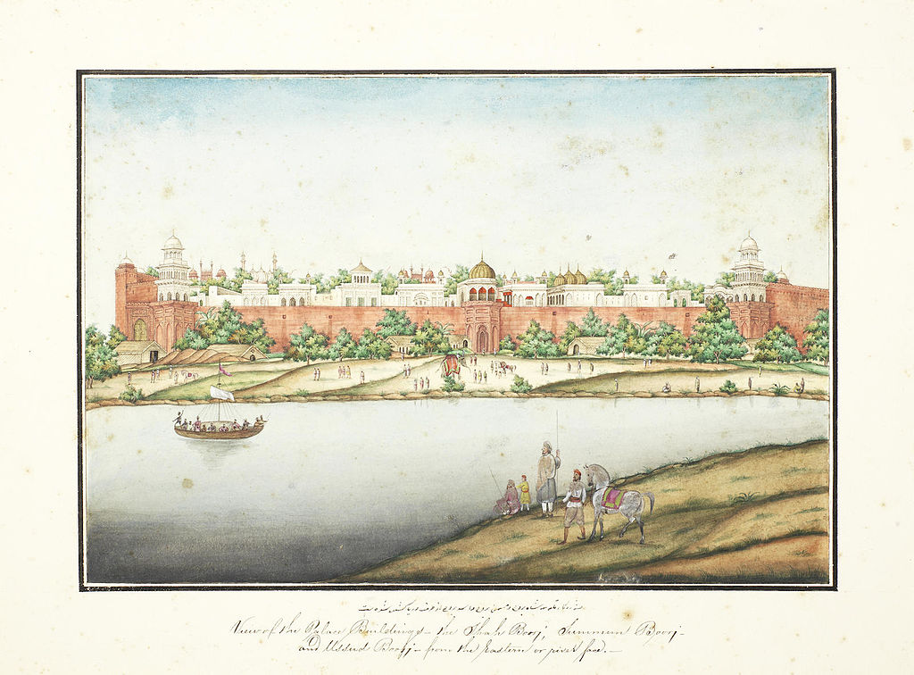  The Red Fort once sat along the Yamuna River 