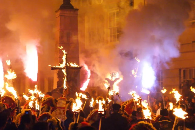 Bonfire Night can be a bit scary — a time when Brits burn effigies and, apparently, even crosses