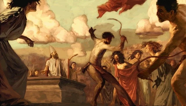 Ancient Romans believed being whipped by blood-soaked animal skins would help you get knocked up.