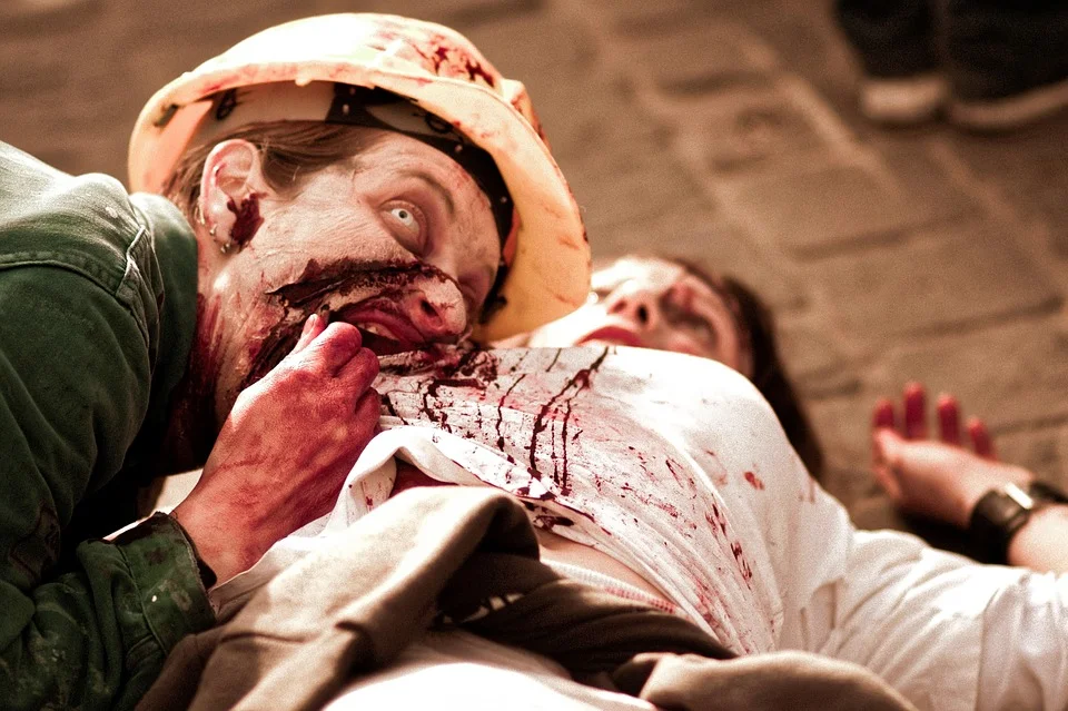 Not all zombies want to eat brains. Some go right for the guts
