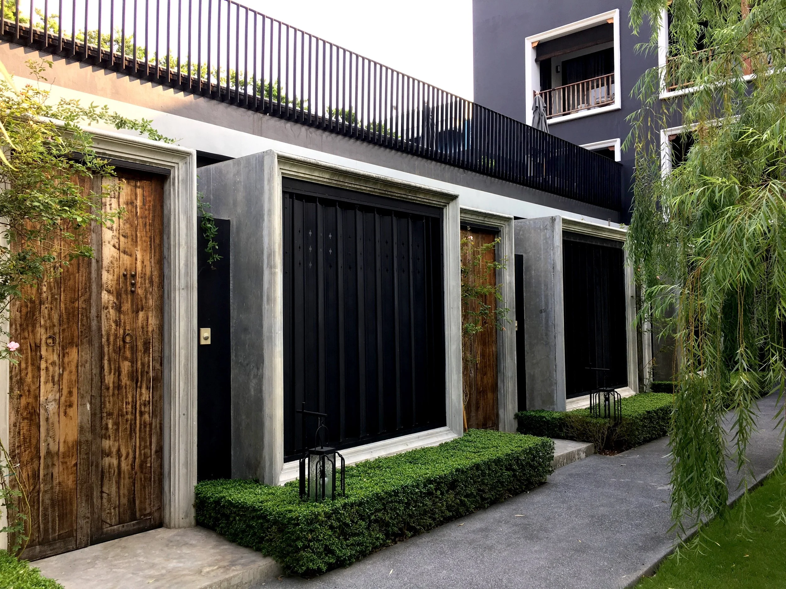 We stayed in one of the Willow Suites, with our own patio in a quiet courtyard