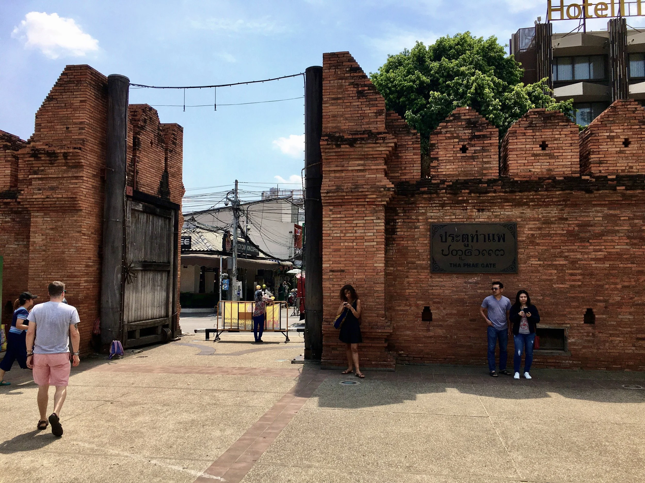 The ancient ramparts that surround the Old City still stand (mostly)