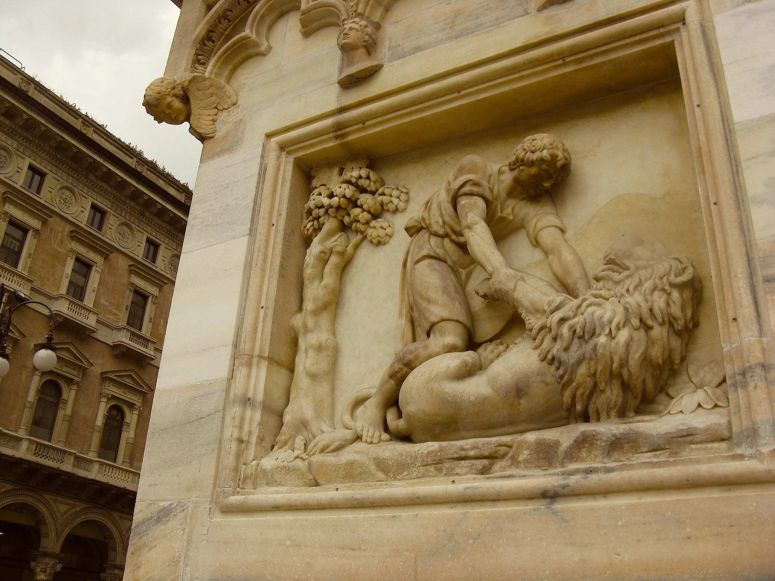Napoleon helped finally wrap up construction of the Duomo’s façade — so he could be crowned King of Italy in the cathedral.