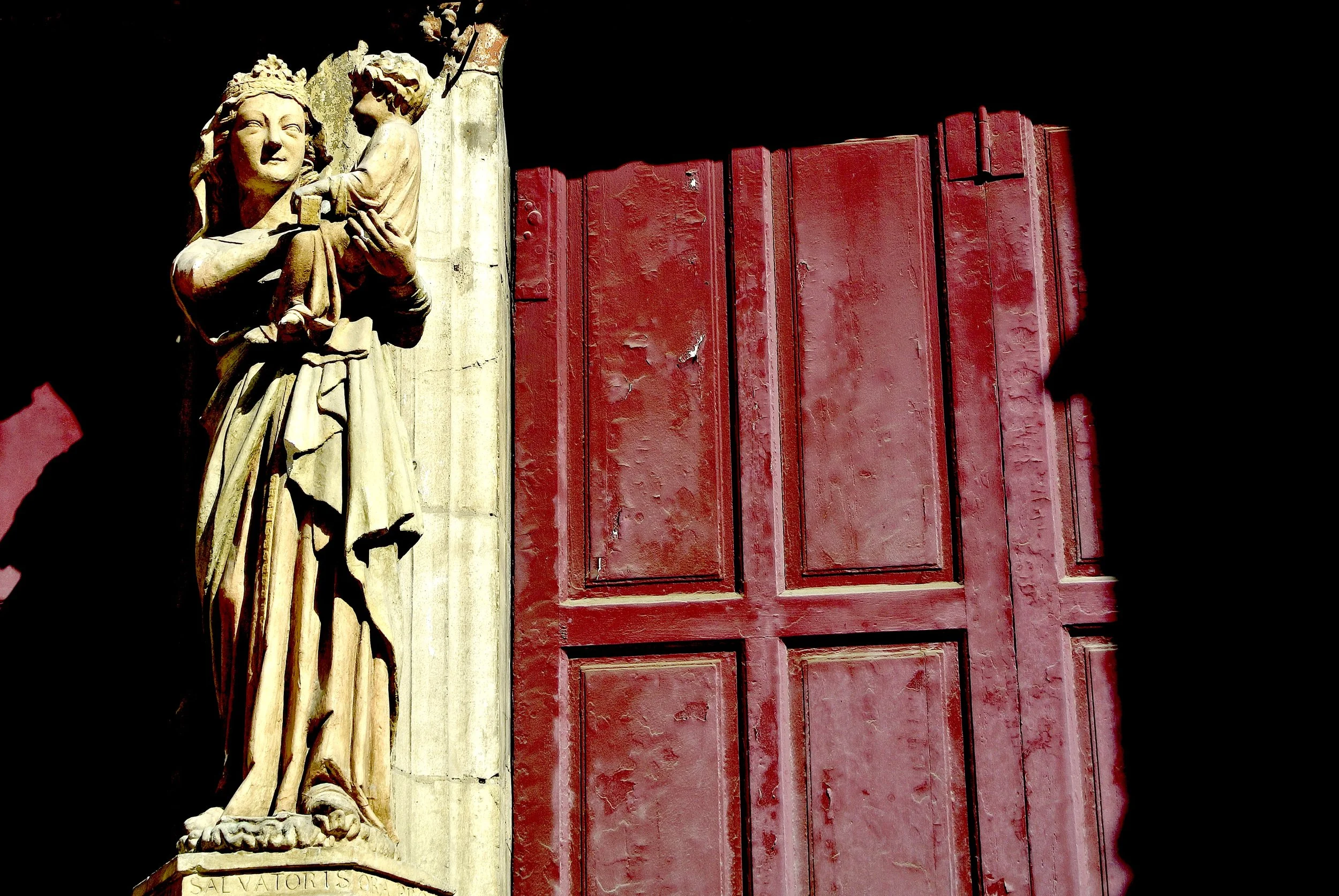 Holy Savior! They built a church for you!