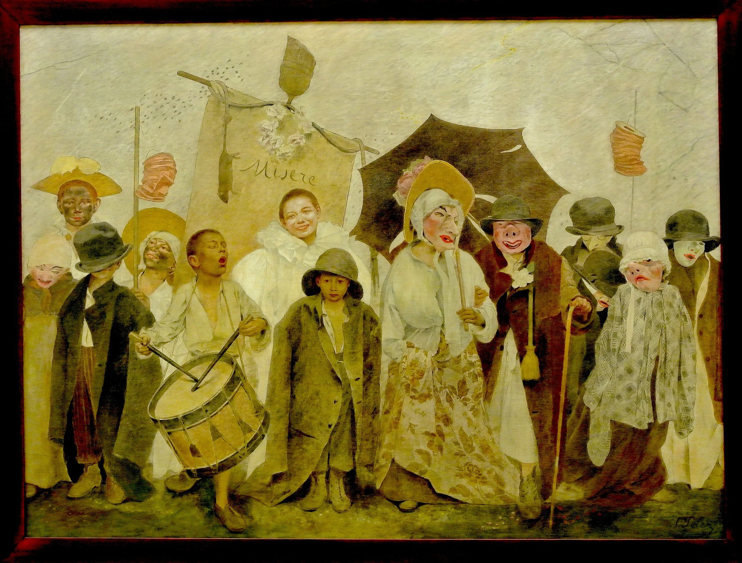 La Vachalcade by Fernand Pelez,&nbsp;1896&nbsp;