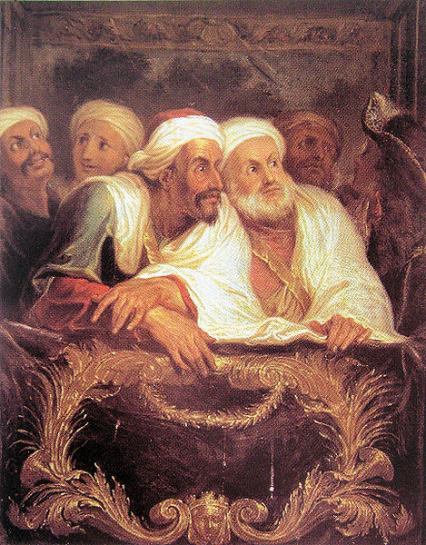 Mohammed Tenim, Ambassadeur du Maroc à la Comédie Italienne&nbsp;by Charles Antoine Coypel,&nbsp;1682