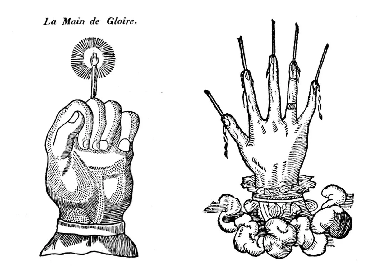 A Hand of Glory is a great magical item — especially if you’re a thief