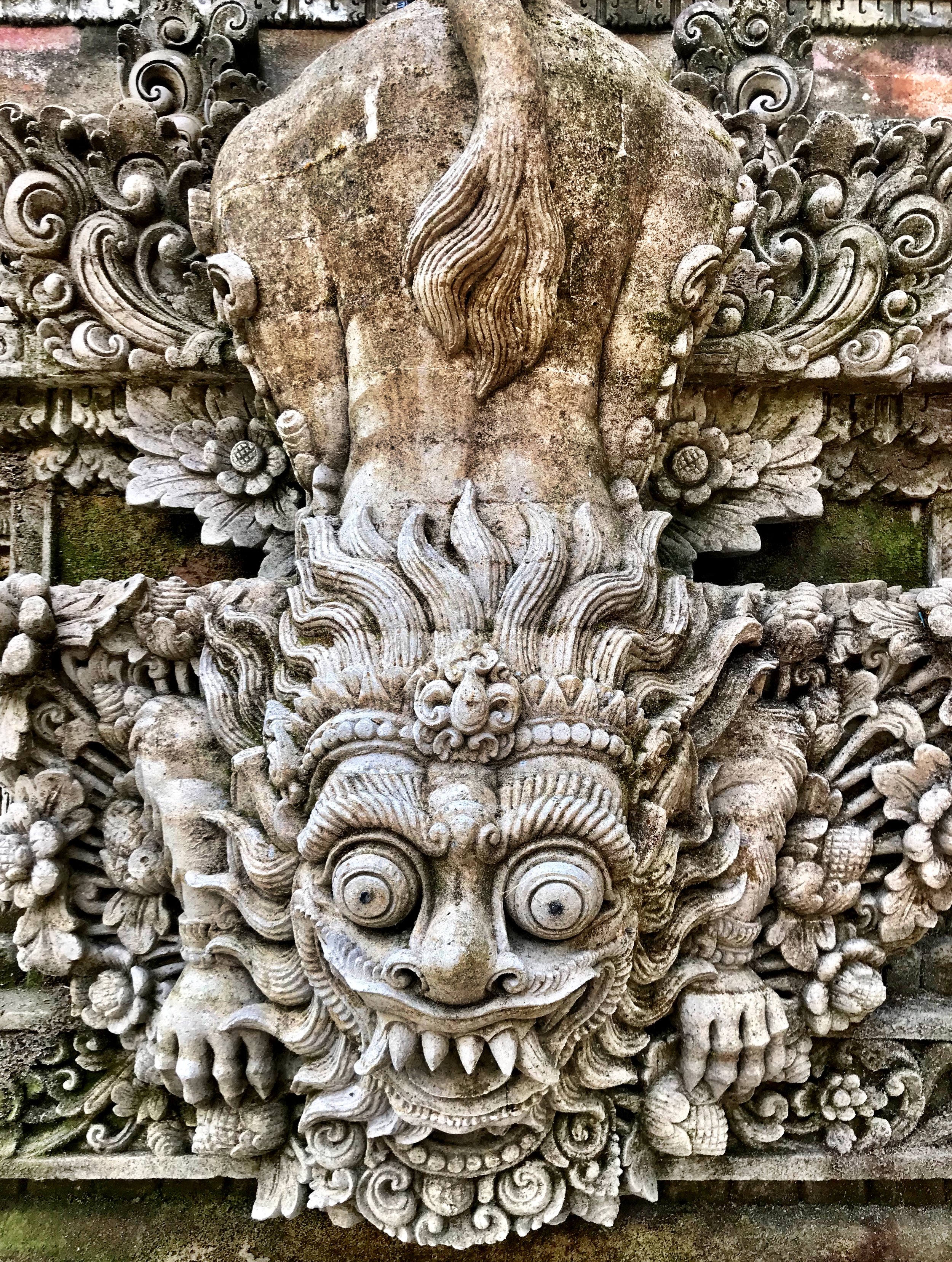 Downward-facing demon: a new yoga pose?