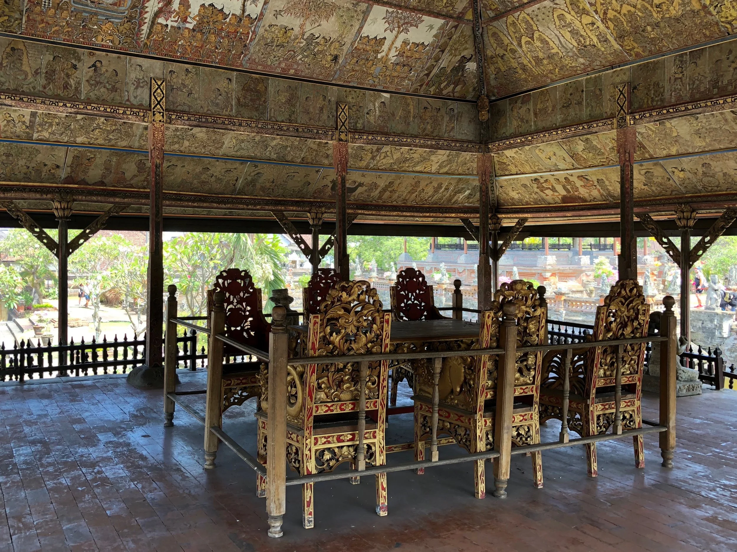 Justice was once meted out from this table