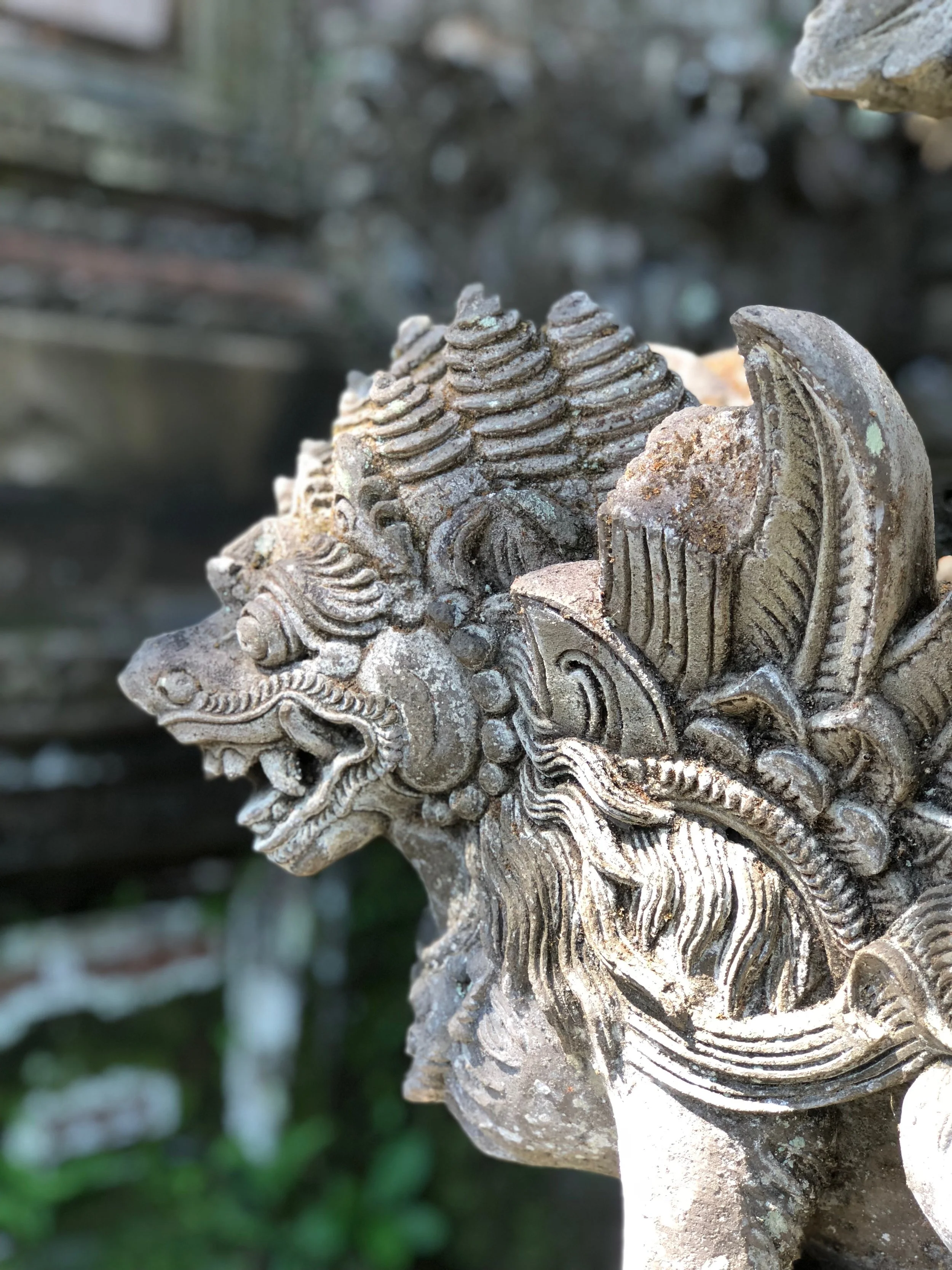 Lempad carved many of the statues and was the architect of the temple