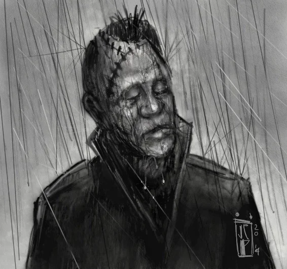 Doc Benton has been stitched up numerous times over the centuries. Don’t go near him if you want to keep that kidney!