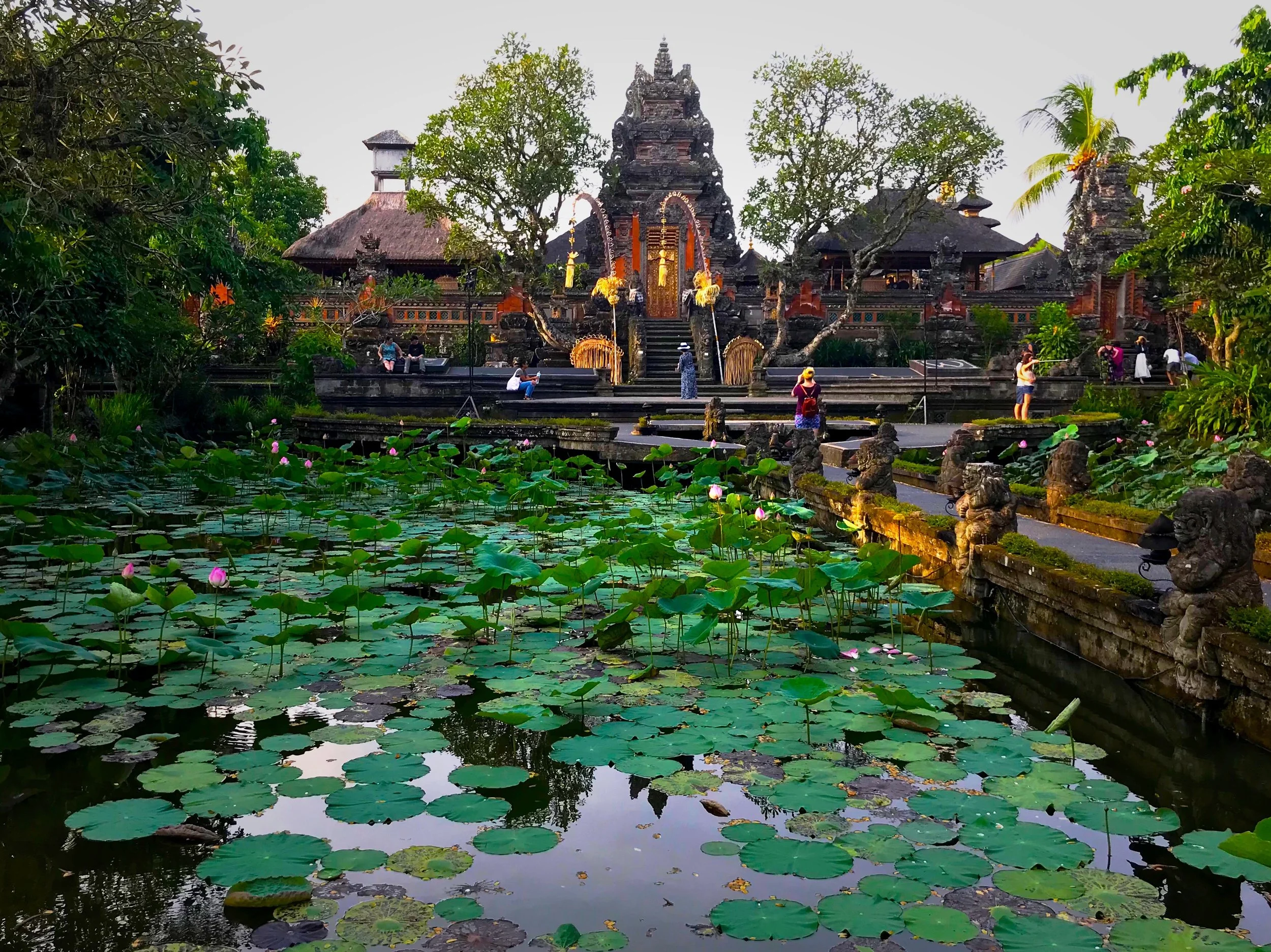 Bali now: One thing hasn’t changed — the Saraswati Temple is still the centerpiece of Ubud