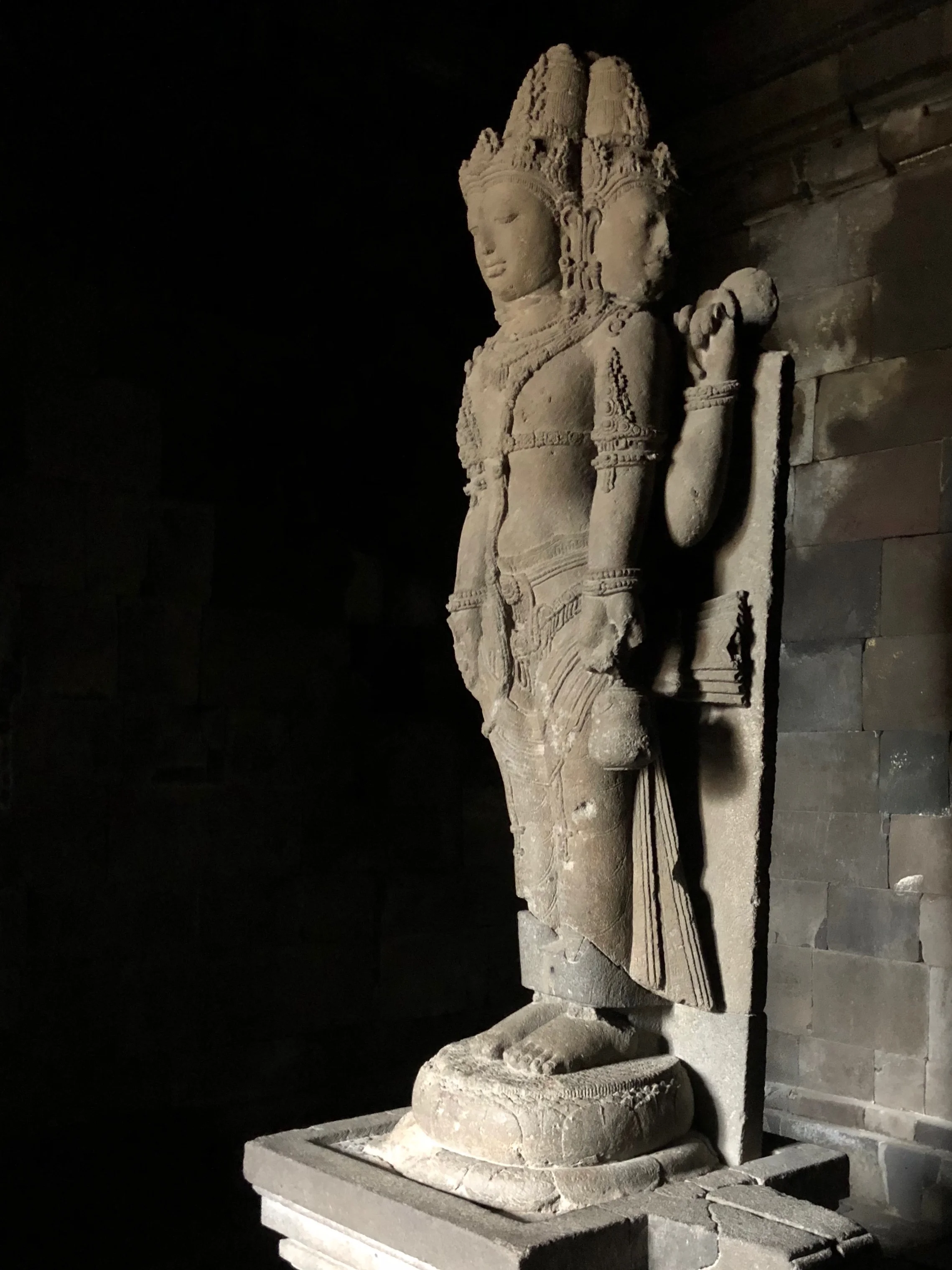 The statue of Brahma the Creator