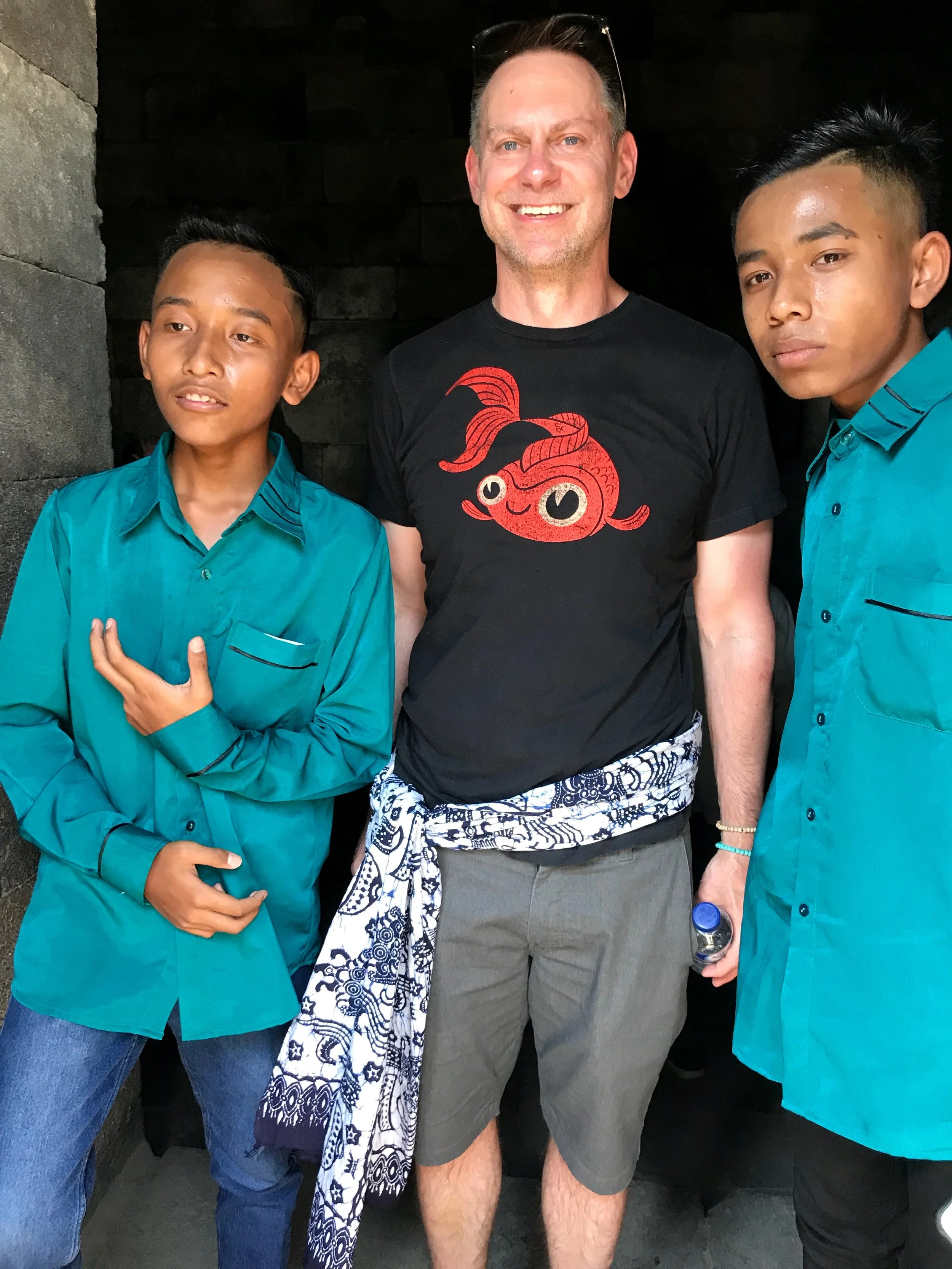 At first we were amused by all the attention