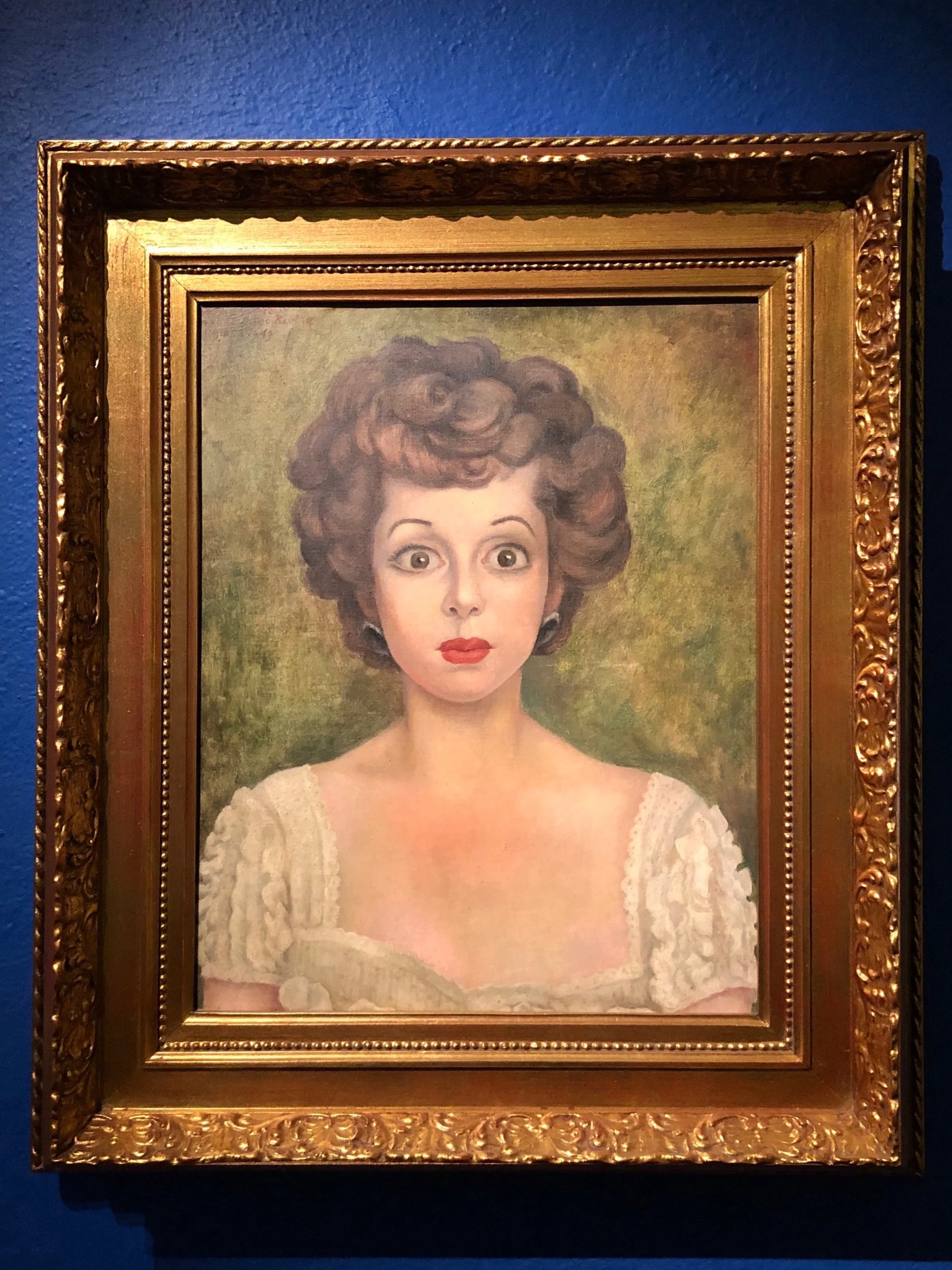 Portrait of Pita Amor, 1957, the year Rivera died