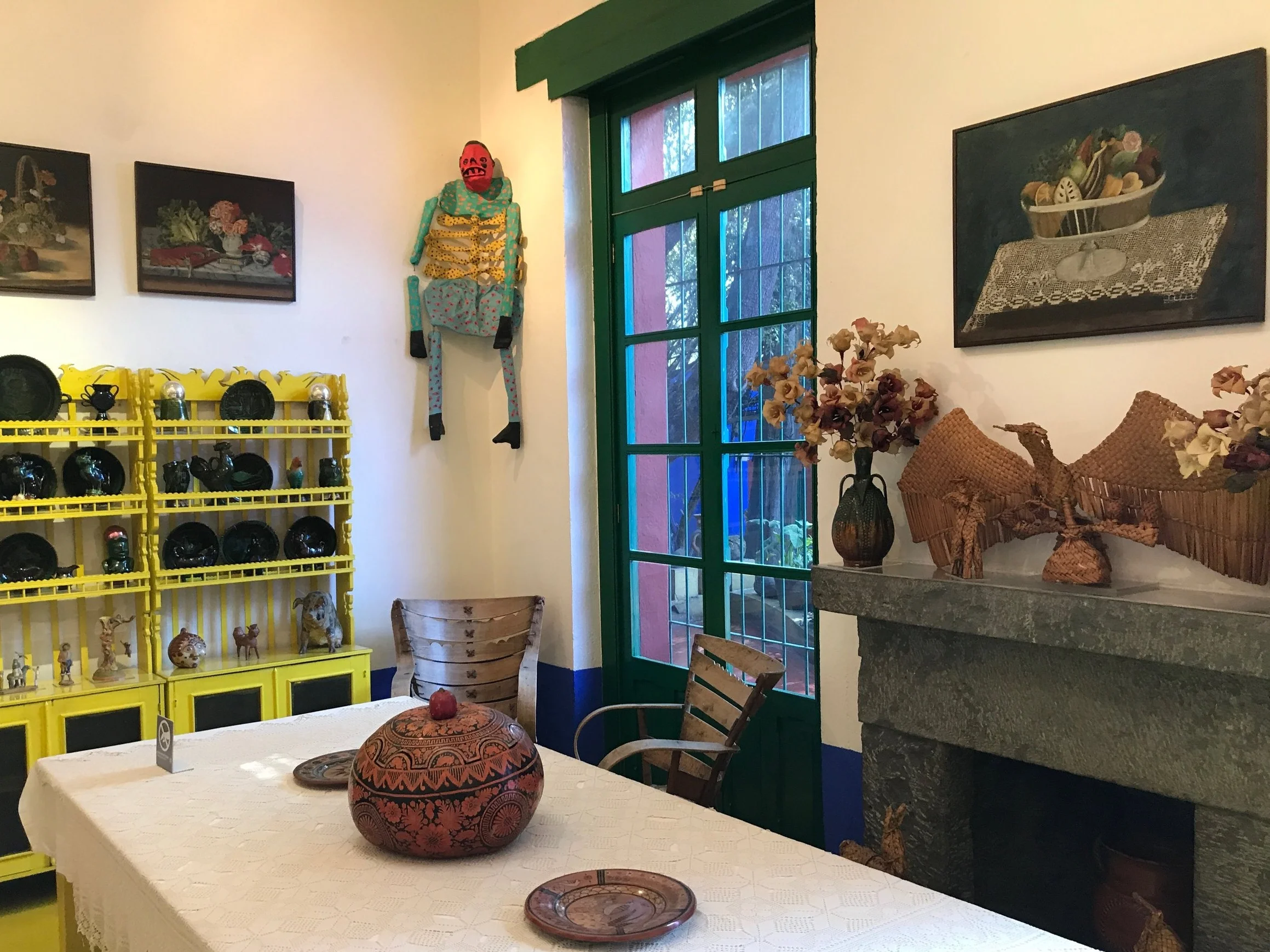The dining room
