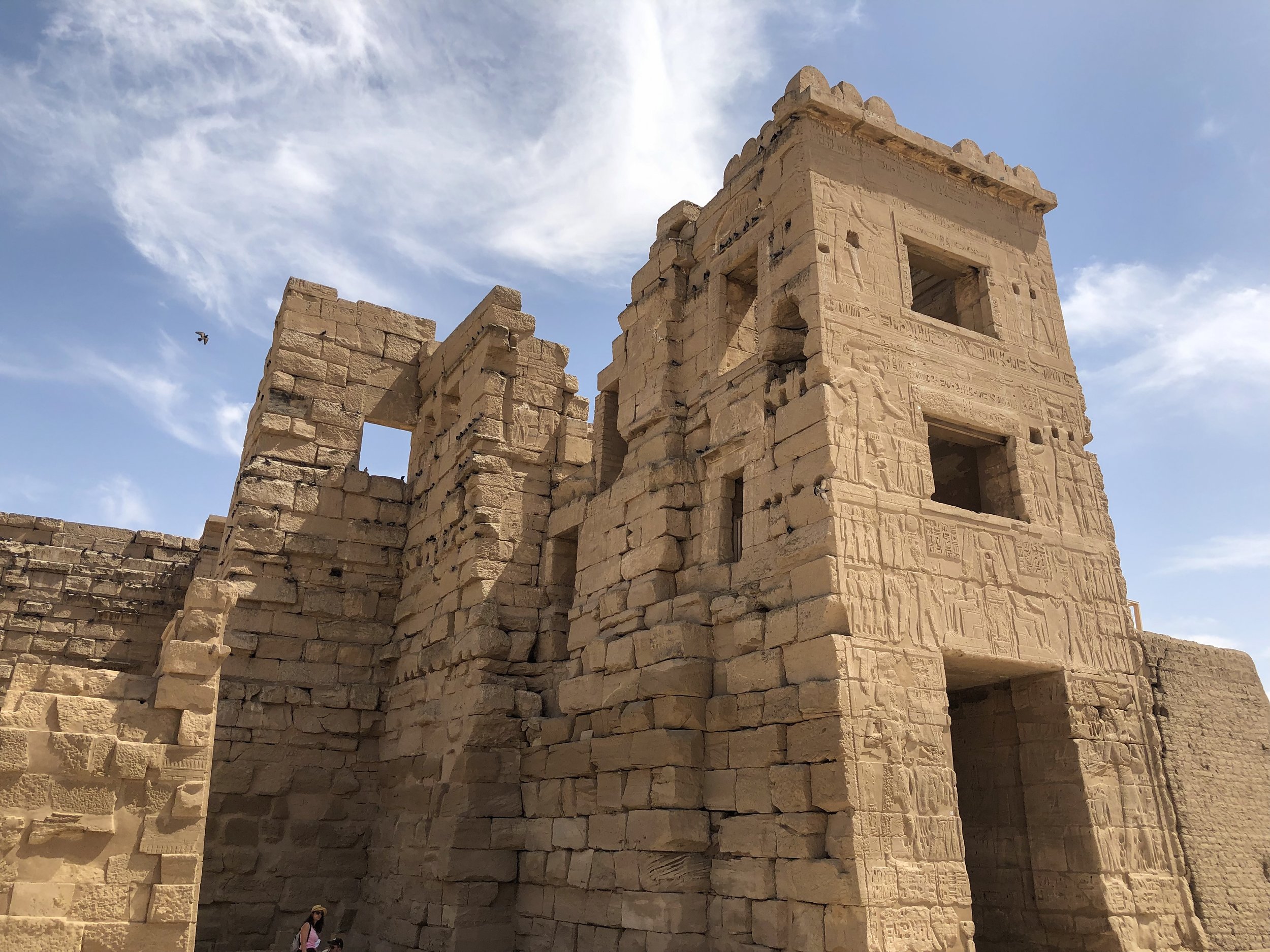 It was in these rooms at the top of the structure where Ramesses III hung out with his many wives — and where he met his demise