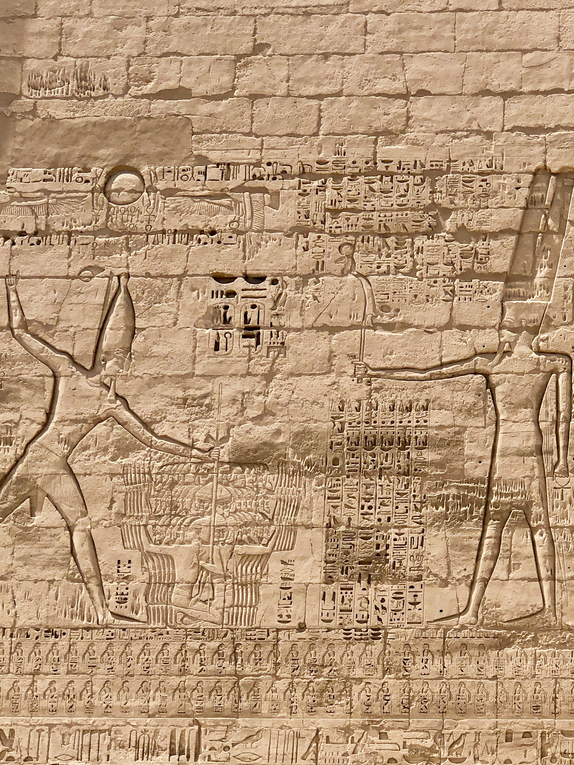 If you defeat warriors who were undefeated, you brag about it, like Ramesses III did