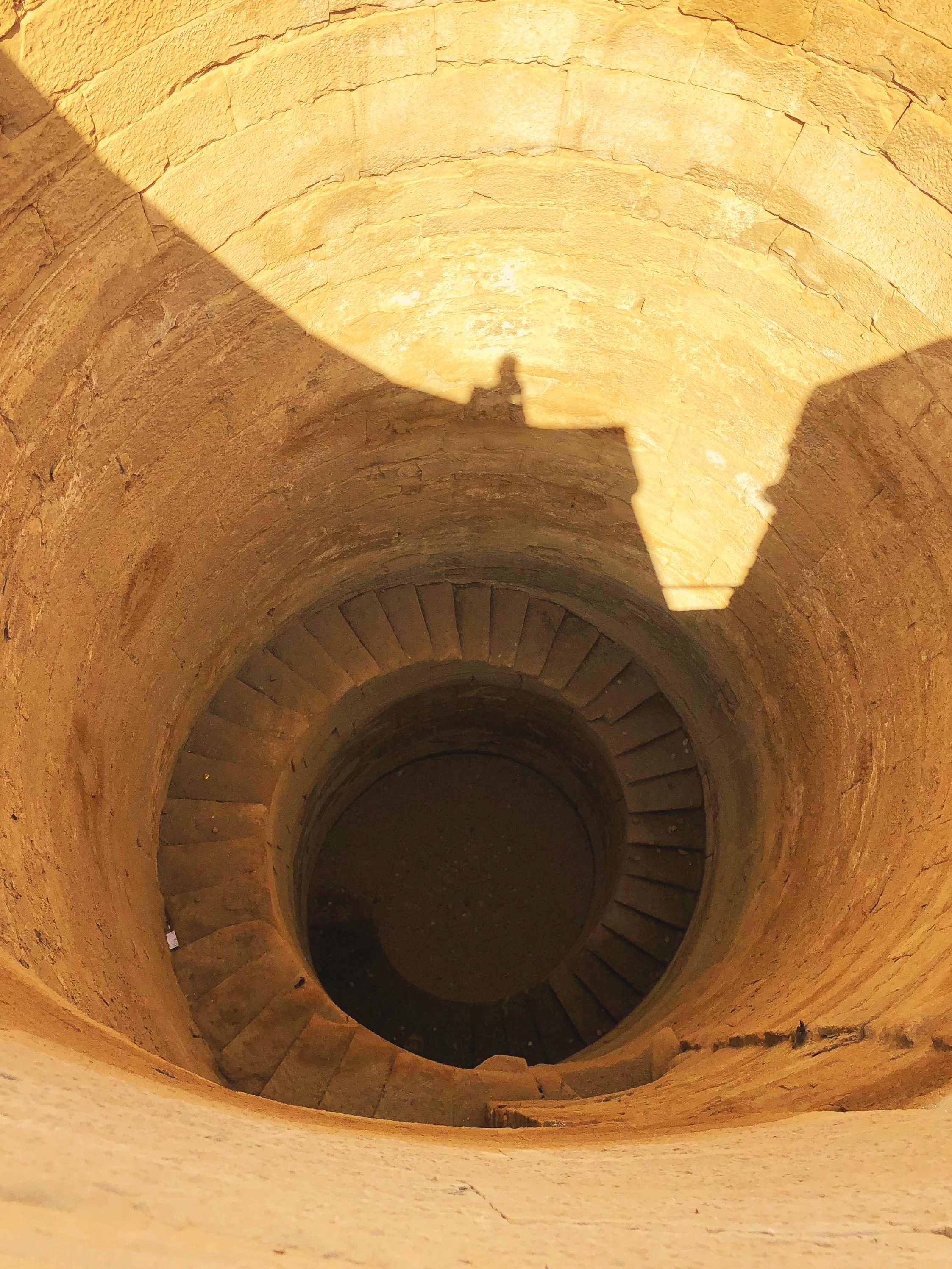 This well is known as a nilometer and was used to predict Nile floods
