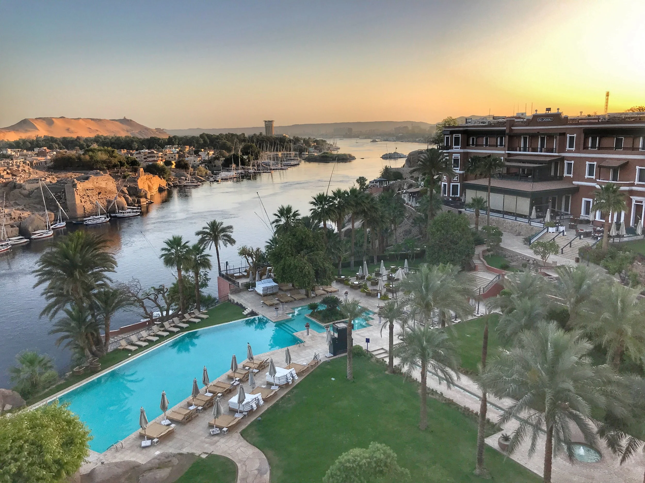 The Undeniable Charm of the Old Cataract Hotel in Aswan