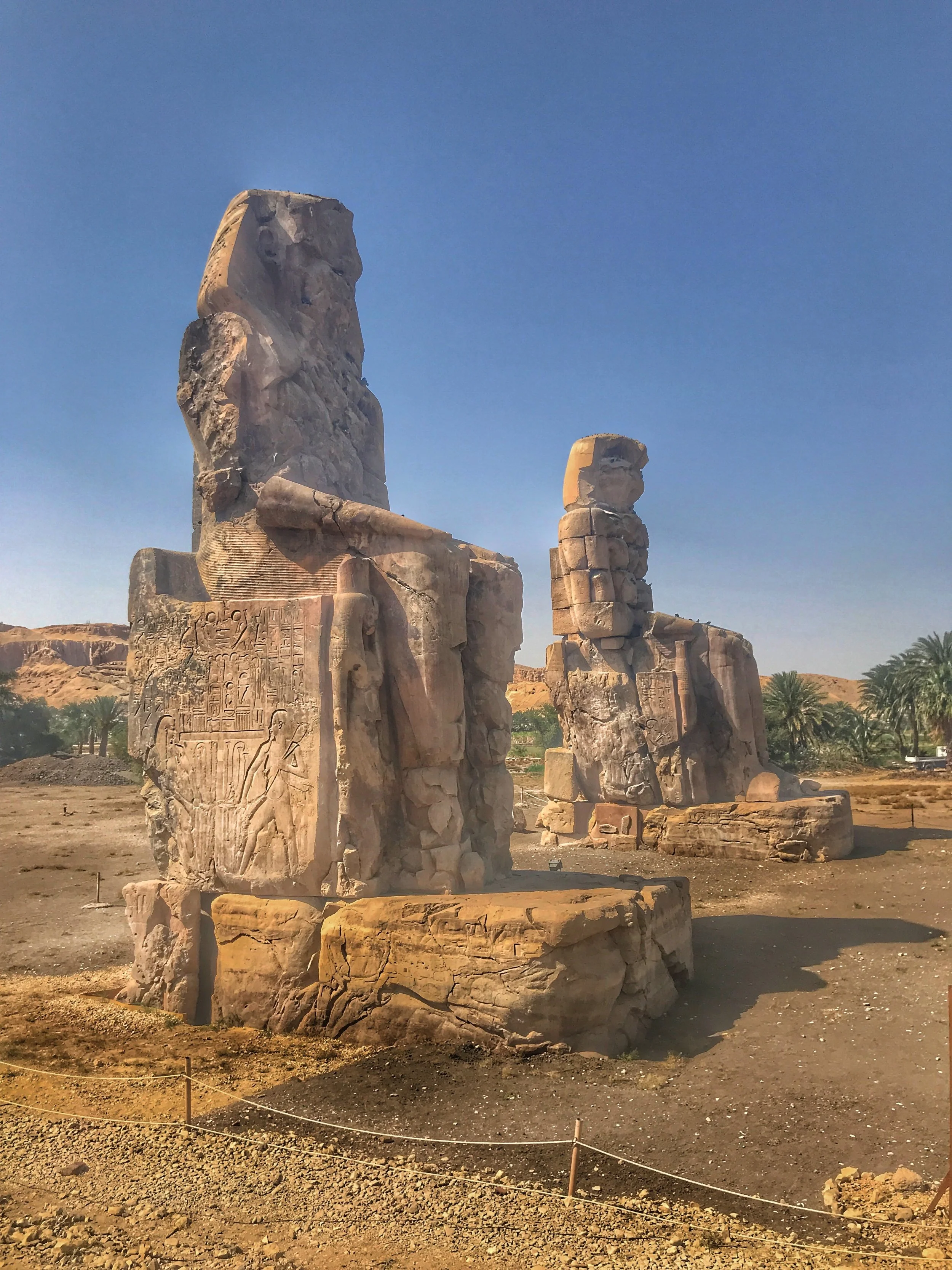 The Singing Colossi of Memnon