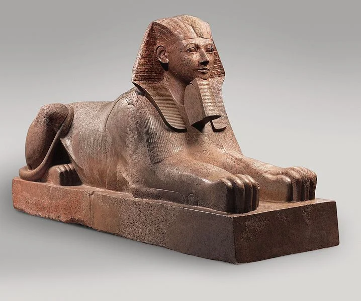 Like mother, like daughter: Evidence reveals that Pharaoh Hatshepsut, depicted here as a sphinx, attempted to pave the way for her daughter to ascend the throne