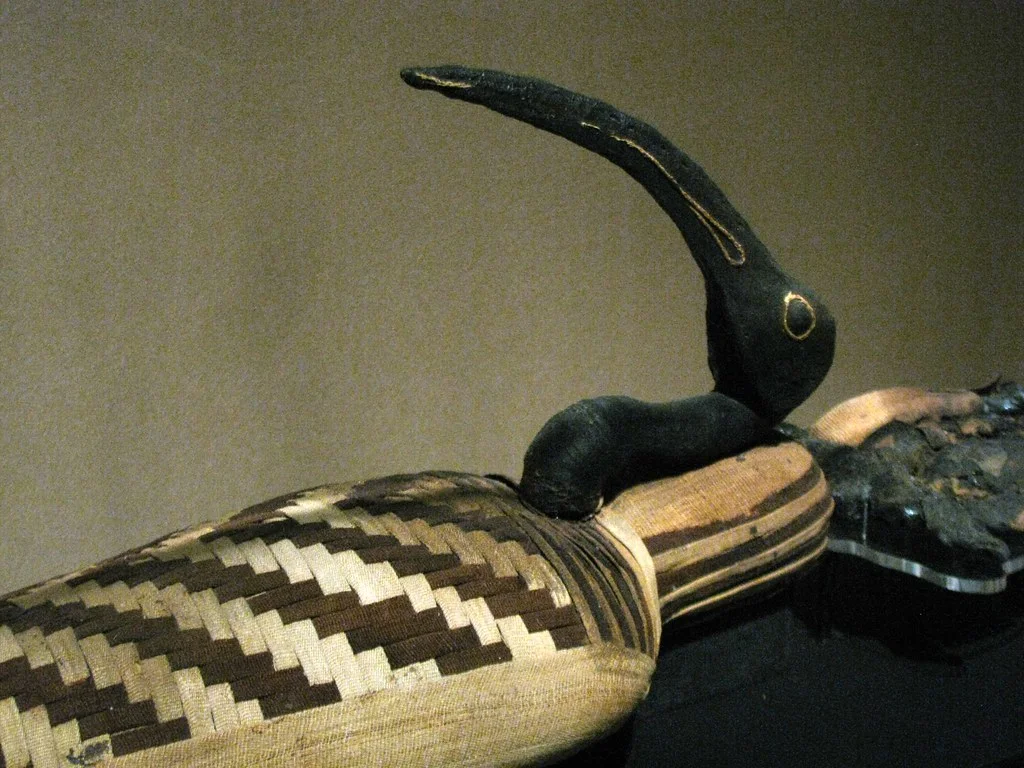 The ibis is now extinct, but the long-billed bird was associated with Thoth, the god of wisdom
