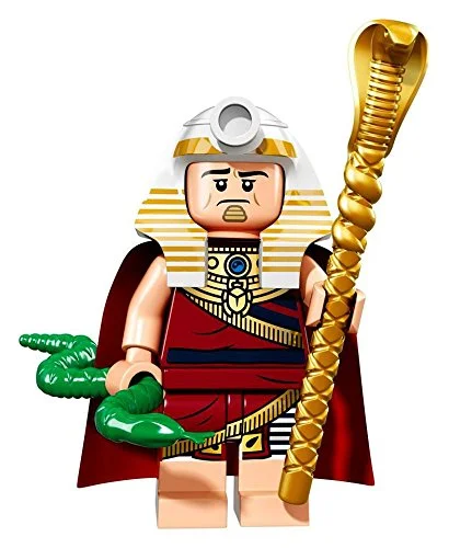 A King Tut Batman Lego figurine