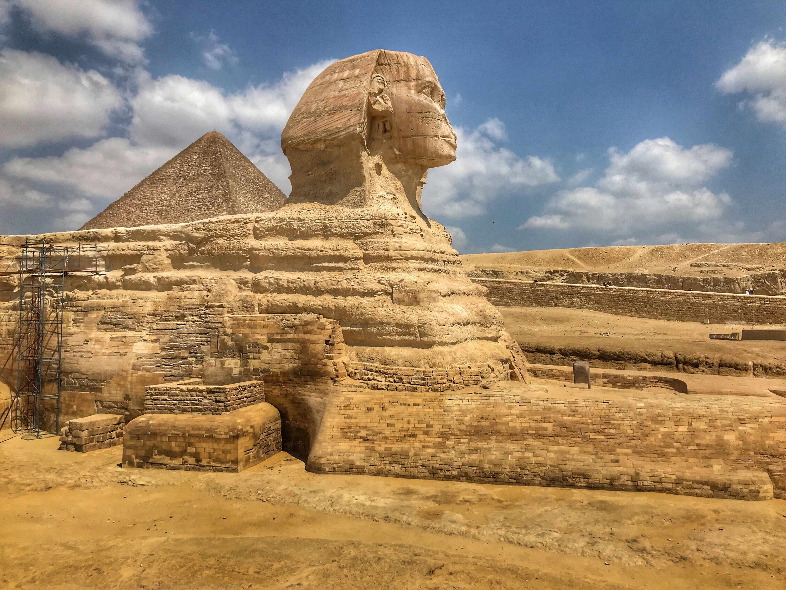 Great Sphinx Of Giza Ancient Statues Ancient Egypt An