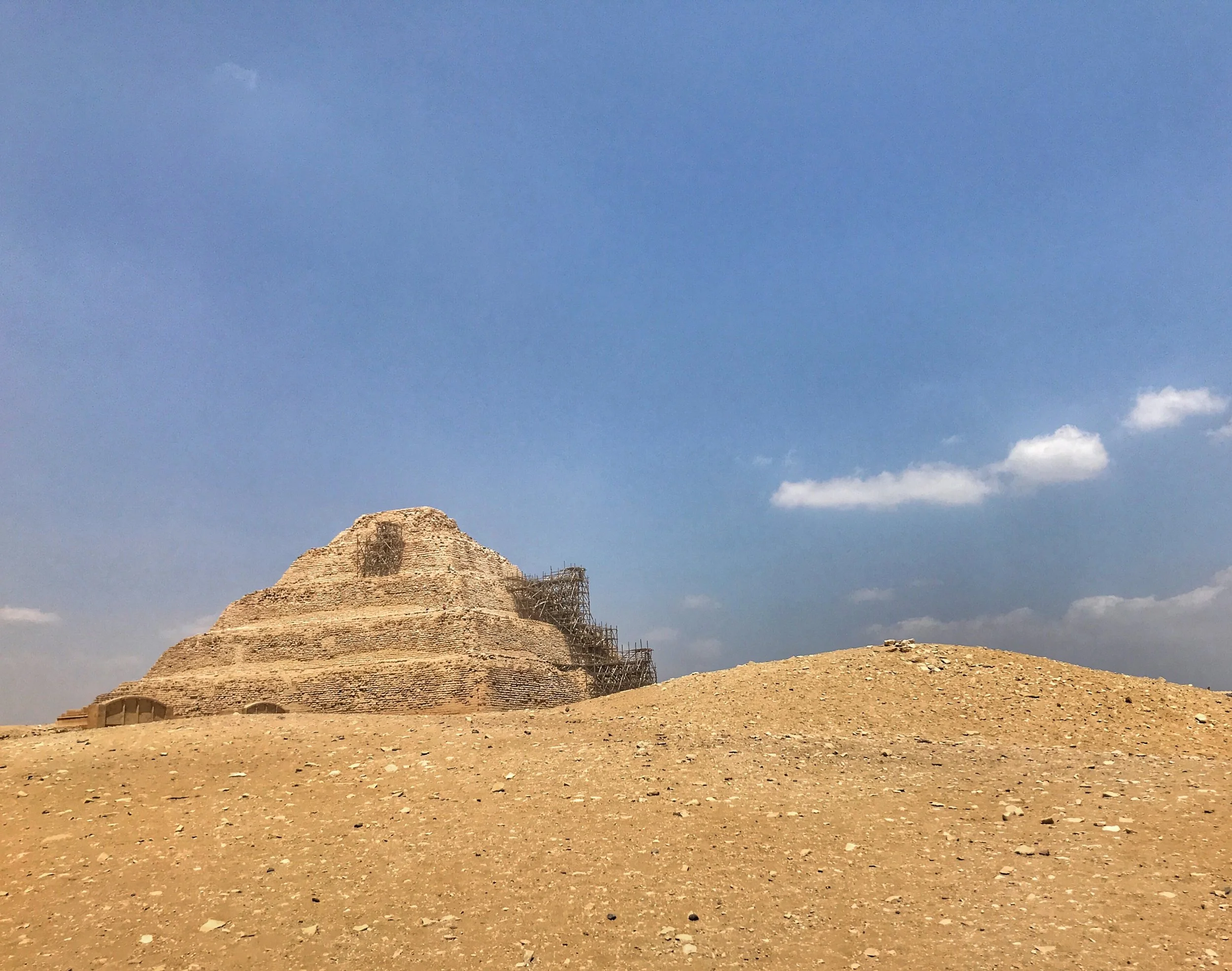 The Step Pyramid of Djoser at Saqqara