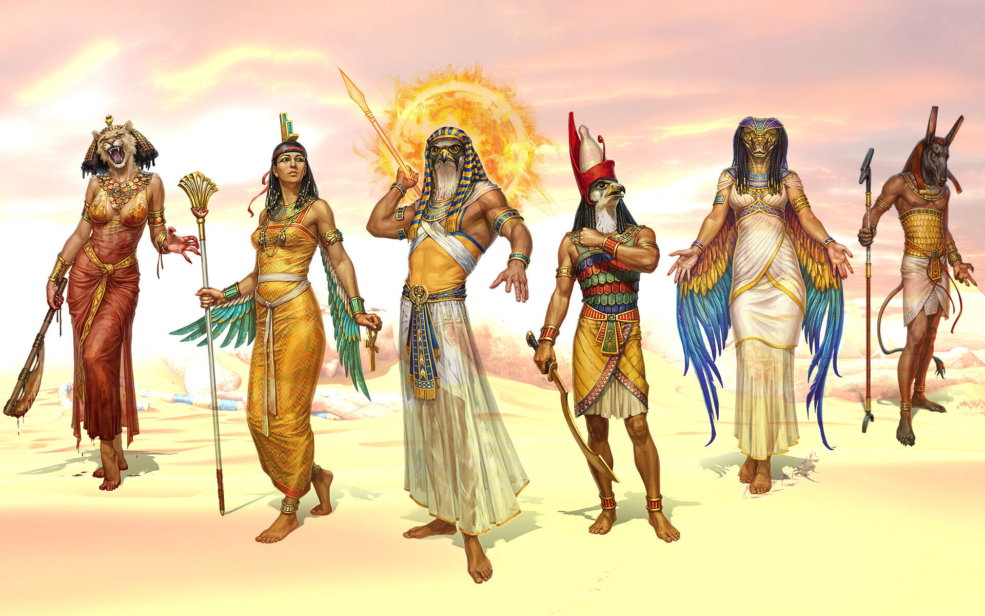 egyptian gods and goddesses research