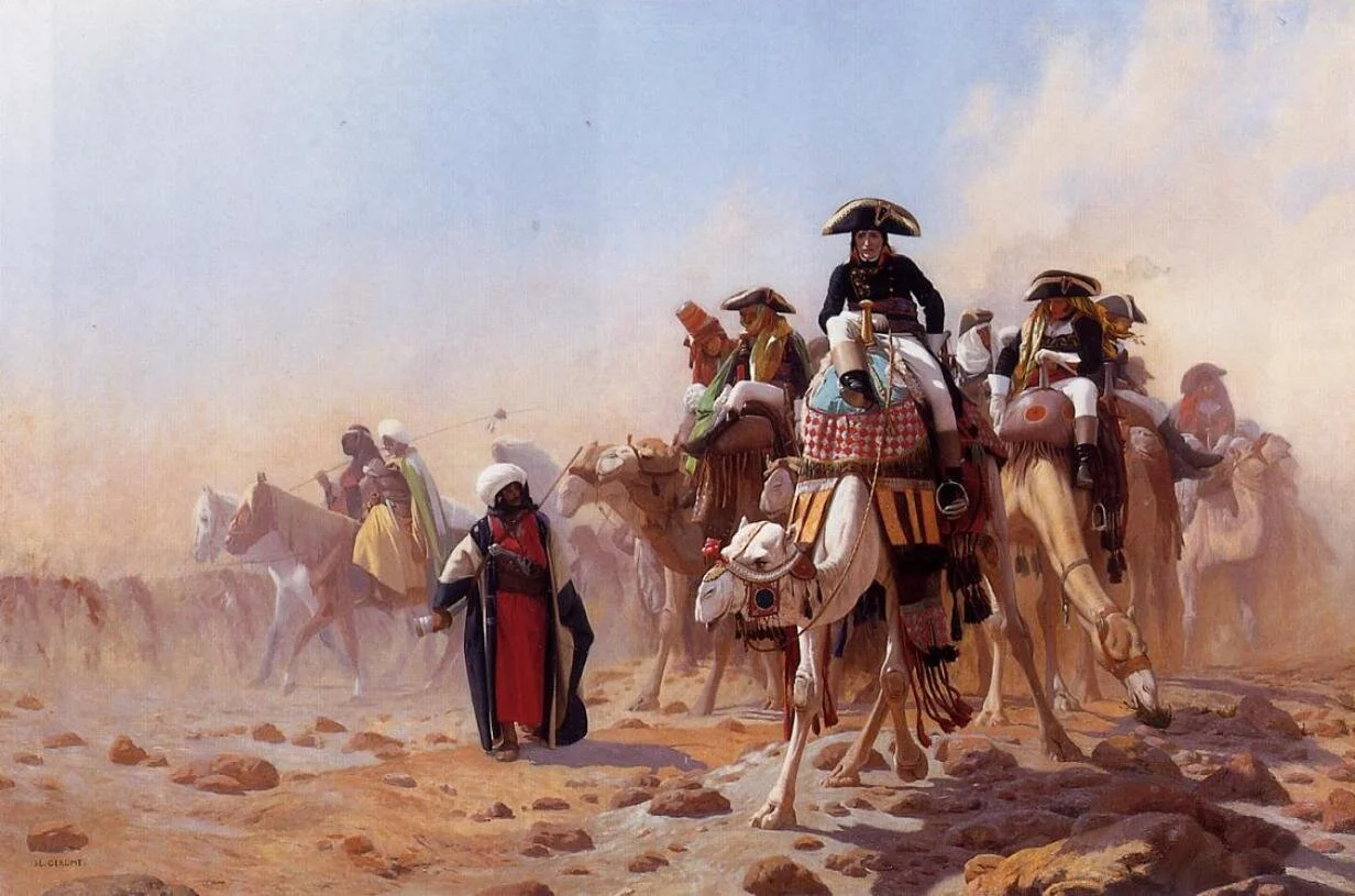 Napoleon During His Campaign in Egypt by Jean-Léon Gérôme, 1863