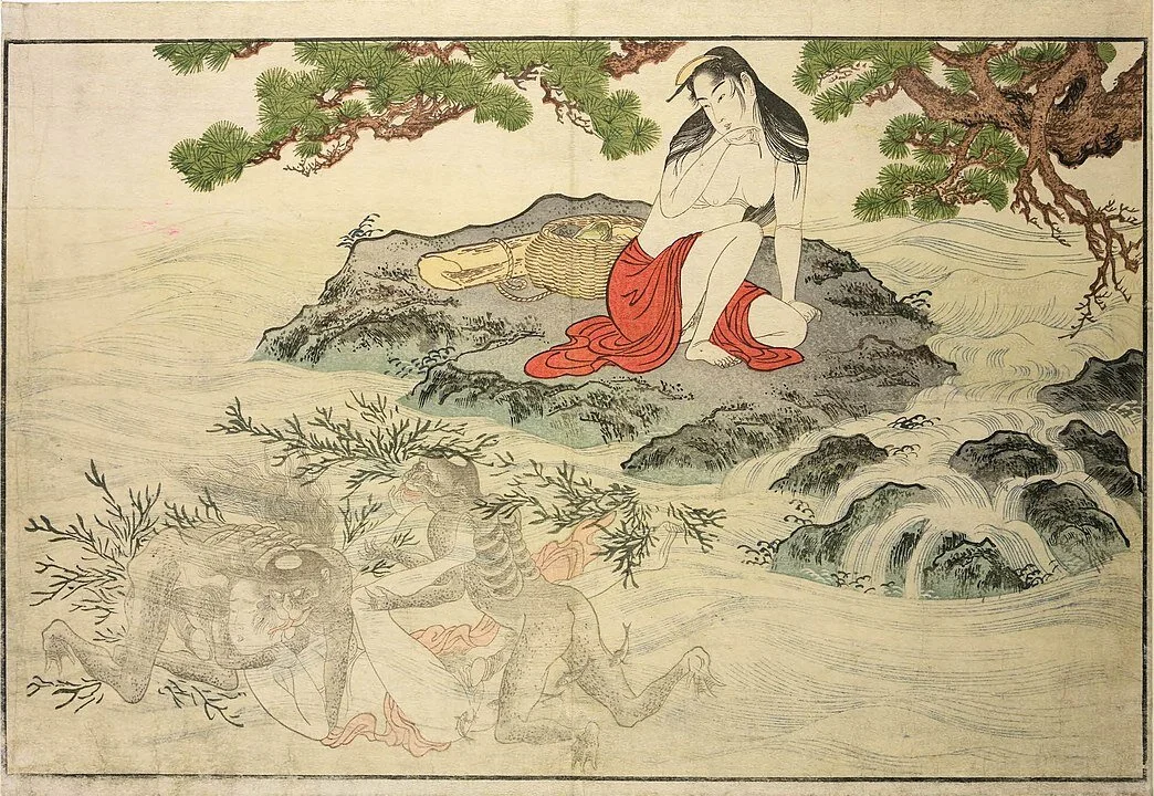 Watch out for kappa! They’re known to not only peek up kimonos but rape women as well.